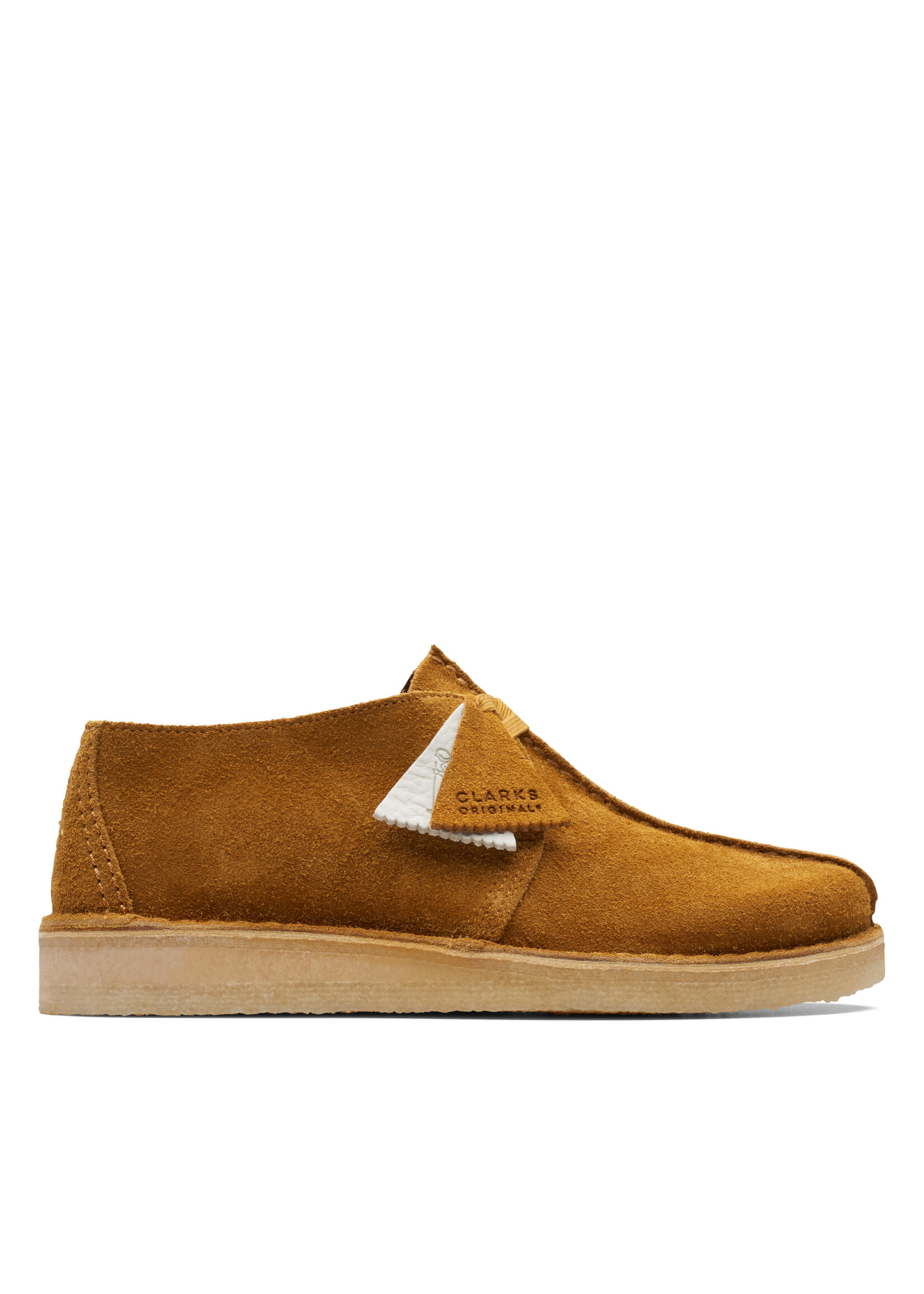 Clarks Men's Originals  Desert Trek Amber Nubuck Yellow | 26170132