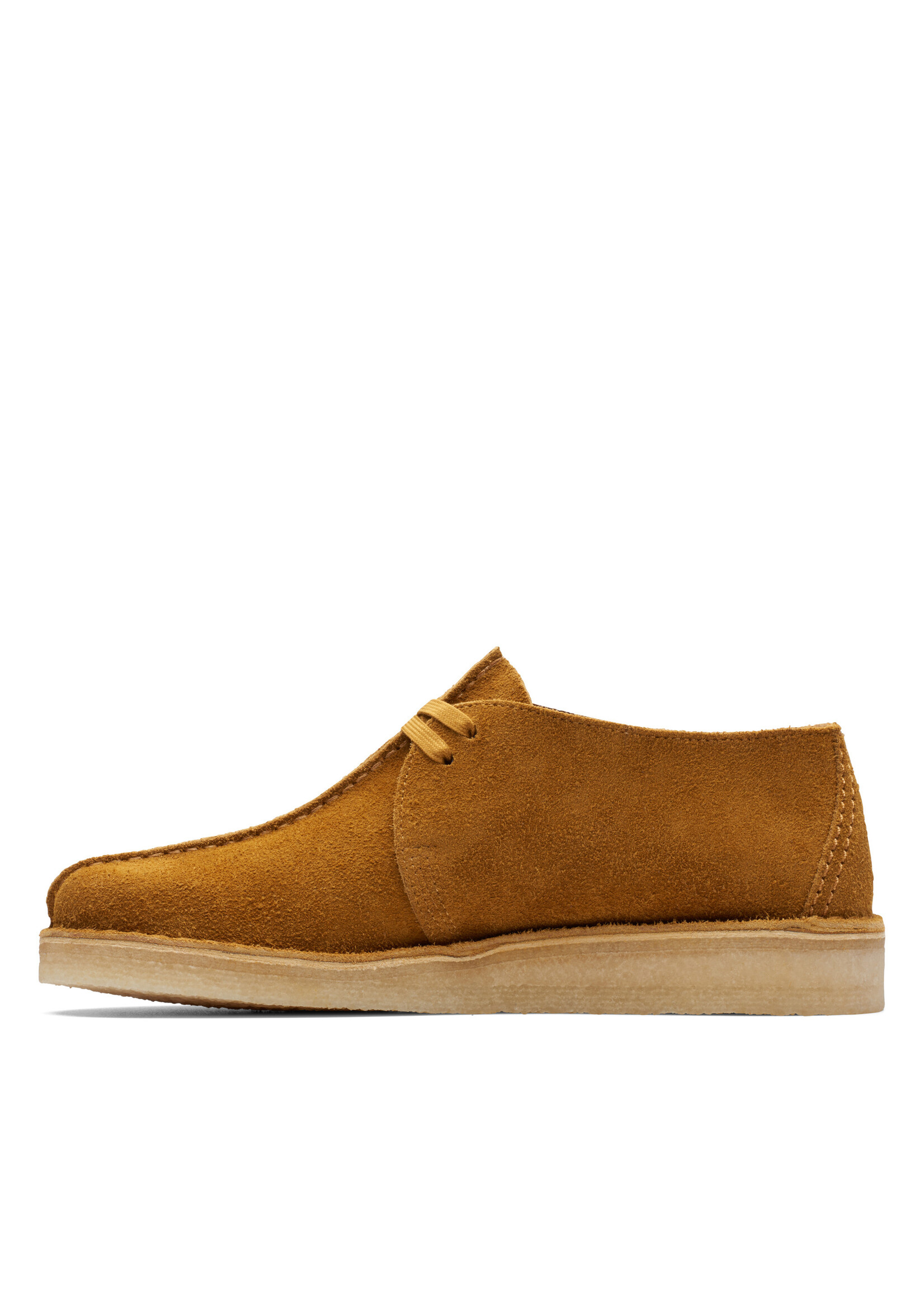 Clarks Men's Originals  Desert Trek Amber Nubuck Yellow | 26170132