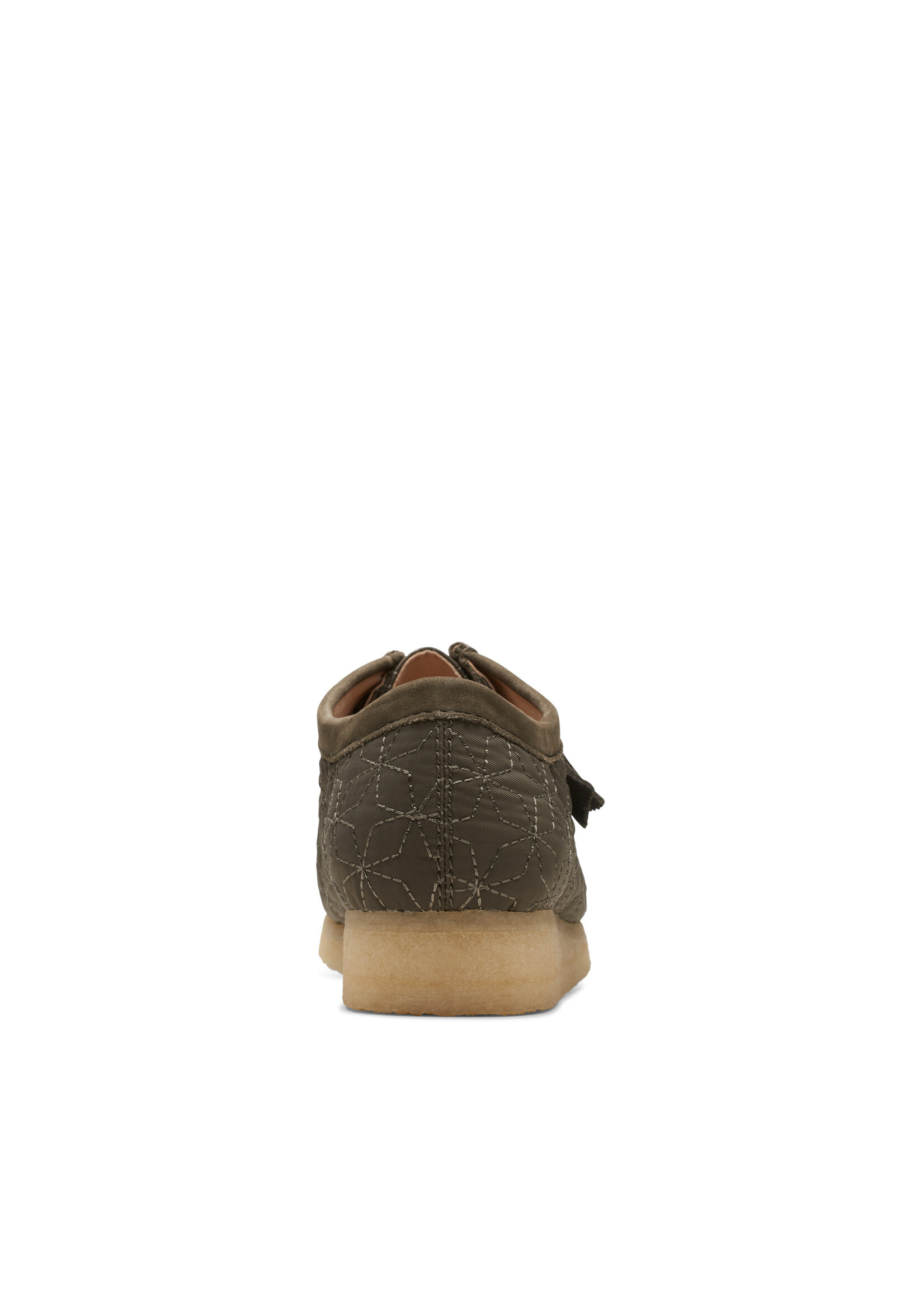 Olive top green wallabees
