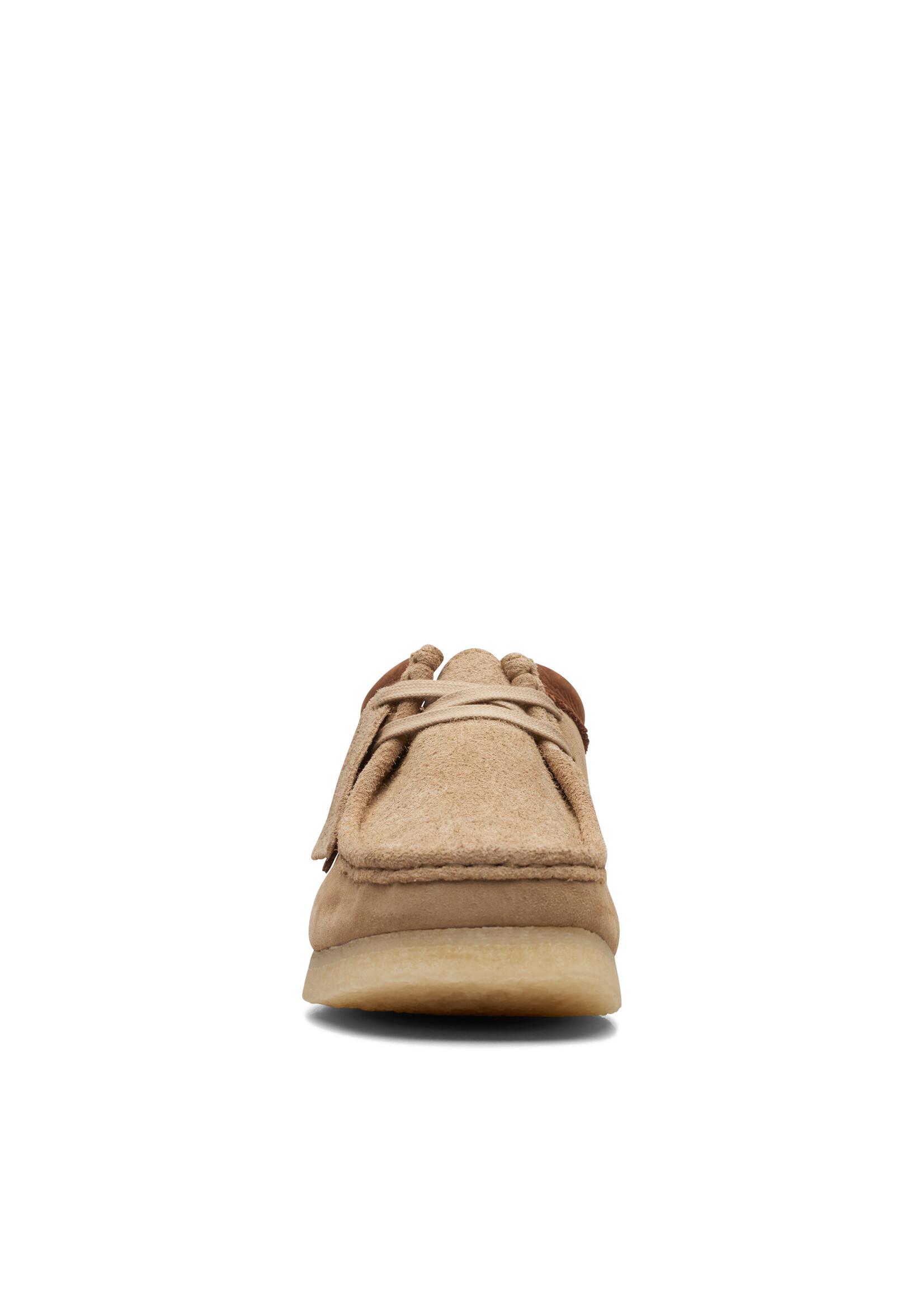 Clarks Mens Originals Icon Wallabee Sandstone Combi Beige | 26170538