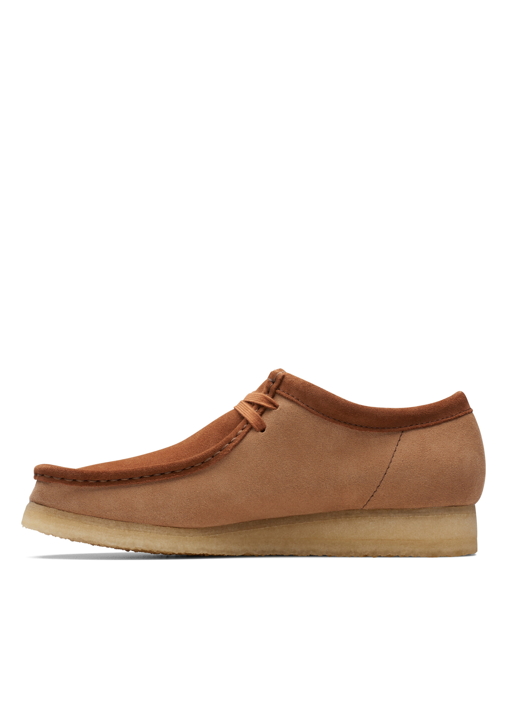 Clarks Mens Originals Icon Wallabee Cola Combi Brown | 26172397