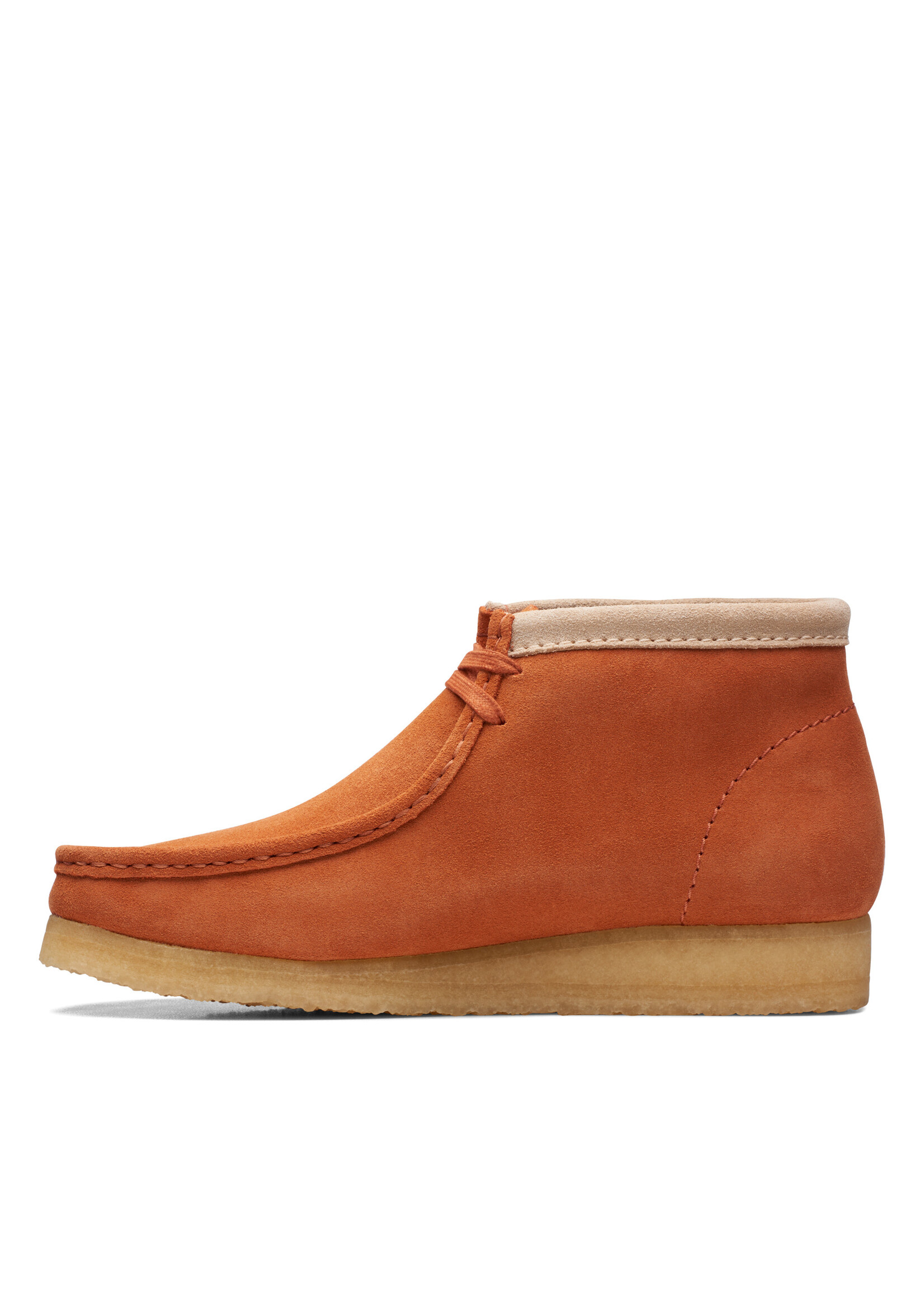 Clarks Mens Originals Iconic Wallabee Boot Dark Tan Brown | 26172250