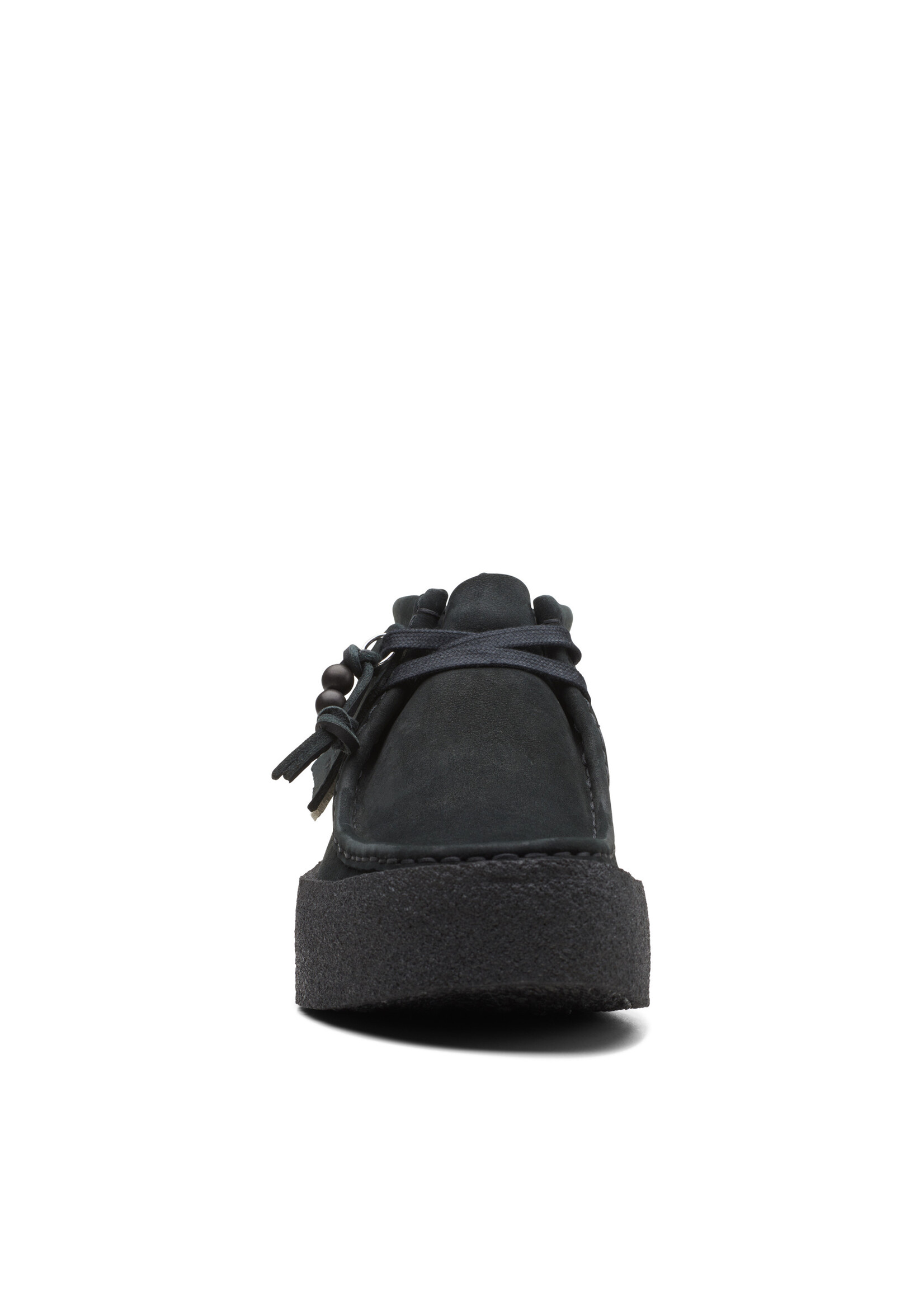 Clarks Womens WallabeeCup Boott Black Nubuck  | 26168980
