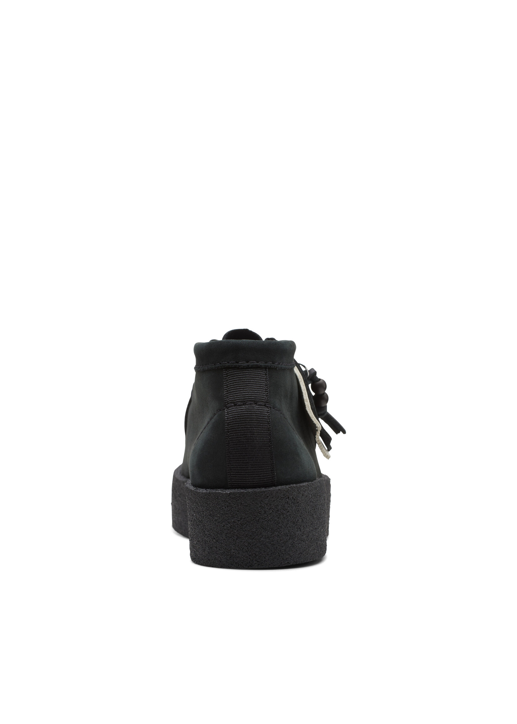 Clarks Womens WallabeeCup Boott Black Nubuck  | 26168980