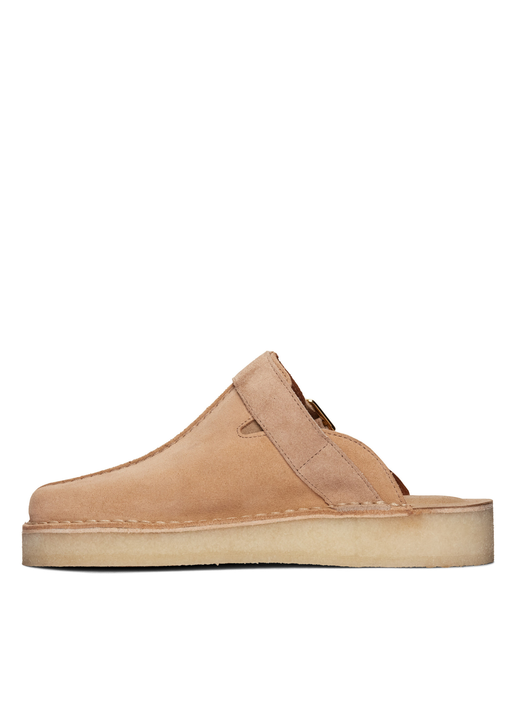 Clarks Womens Trek Mule Light Tan Combi Brown | 26169975