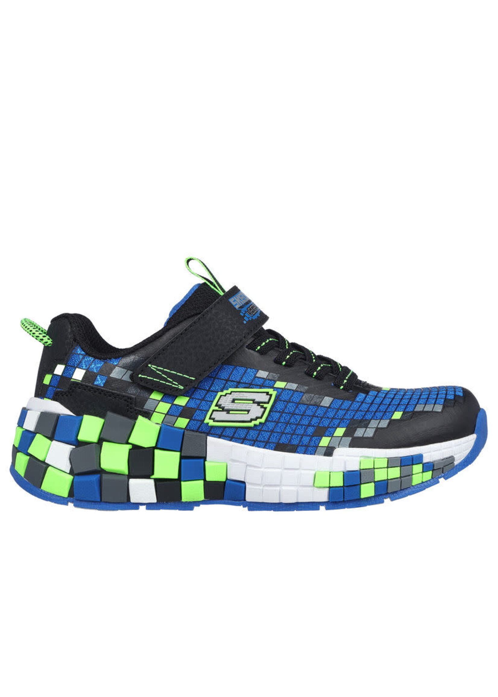 Skechers Boys Mega-Craft 3.0 402182L Black/Blue/Lime