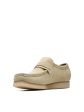 Mens Wallabee White Leather Wallabees