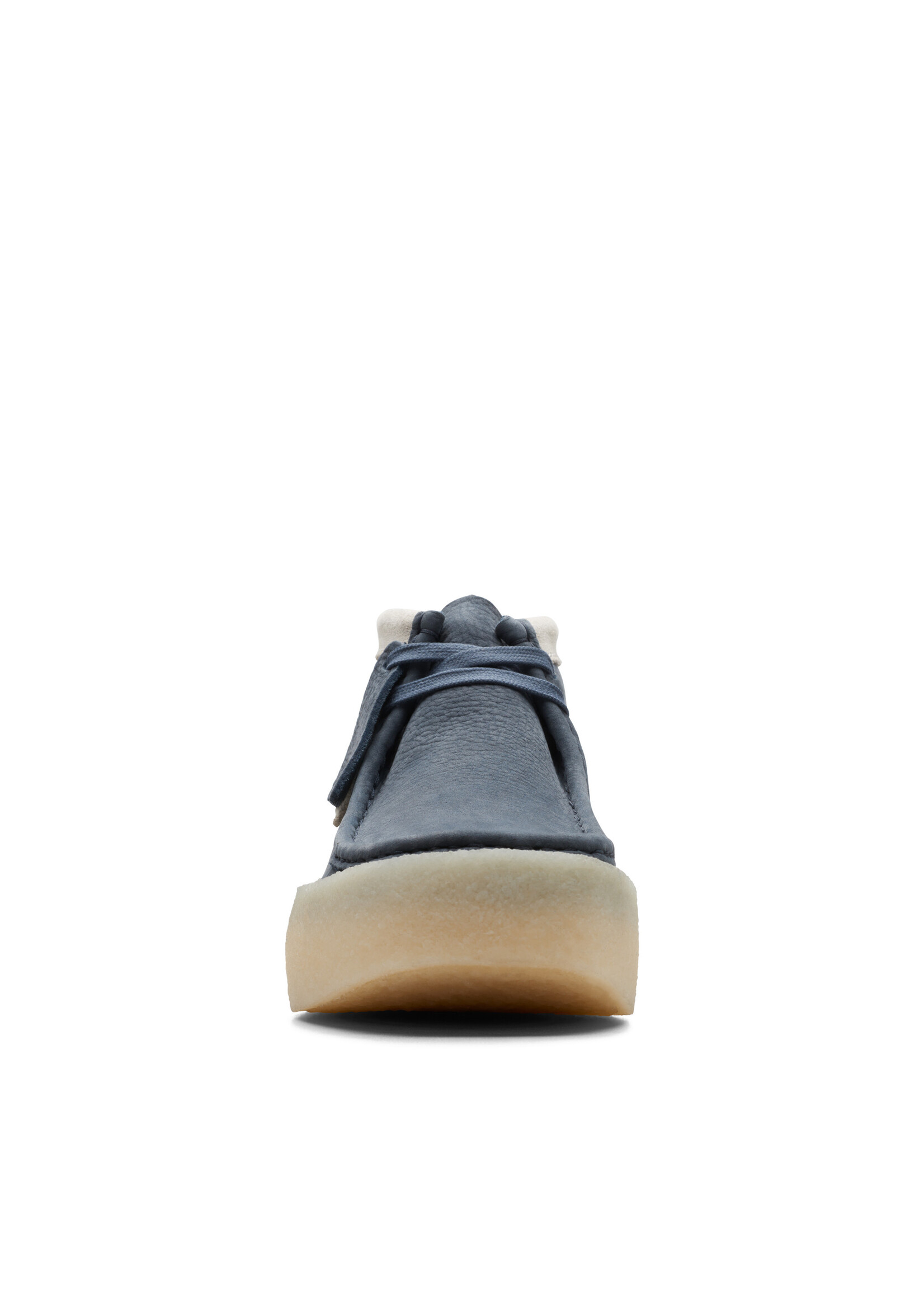 Clarks Mens Originals Icon Wallabee Cup Boot Blue Nubuck 26171091