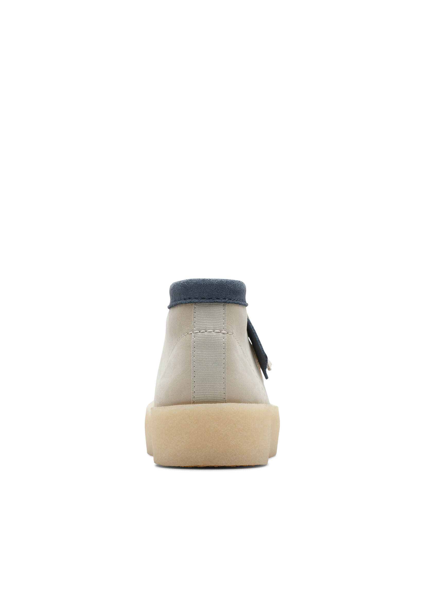 Clarks Mens Originals Icon Wallabee Cup Boot White Nubuck 26171090