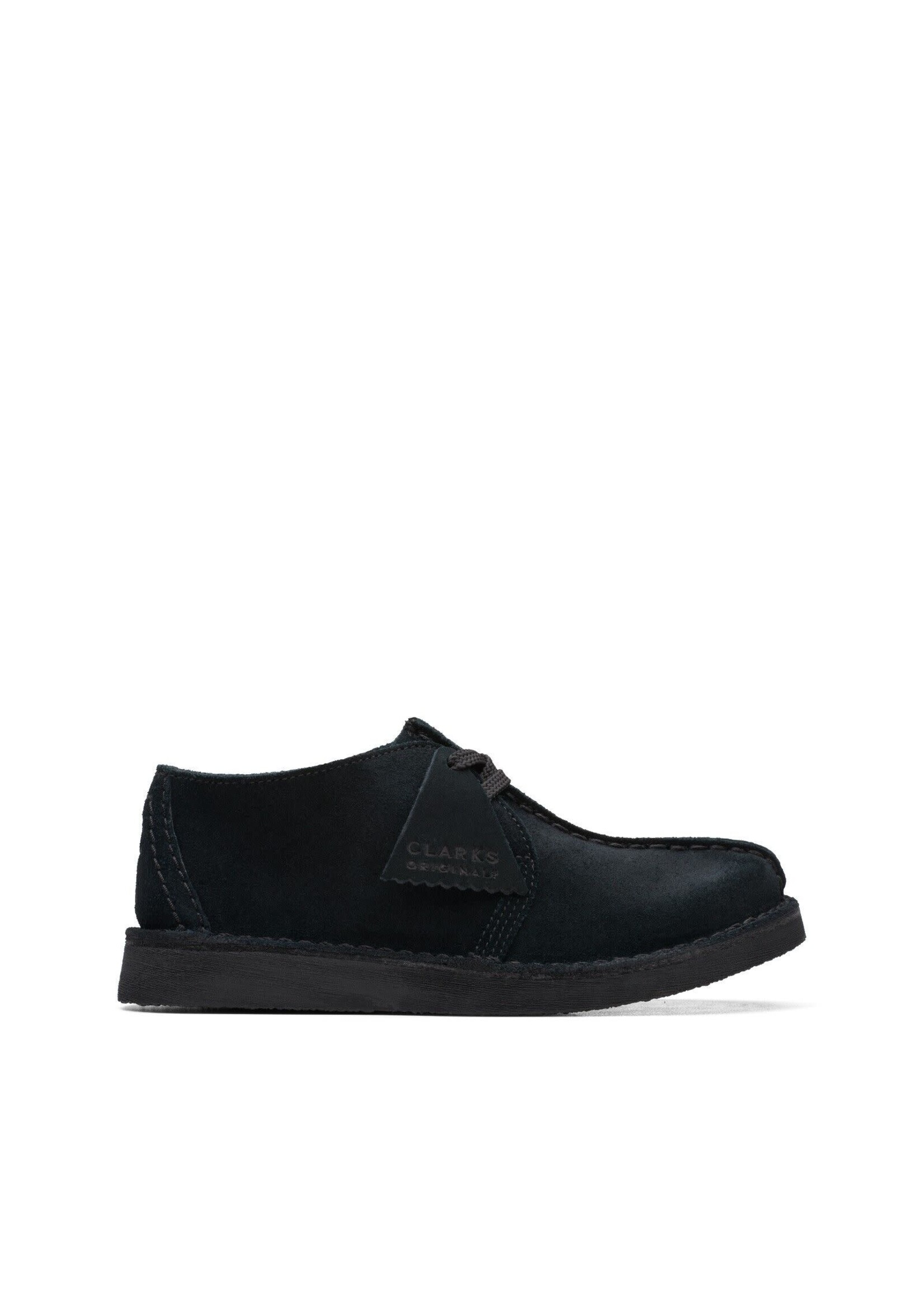 Clarks Older Boys Desert Trek O Black Suede 26168046 (Unisex)