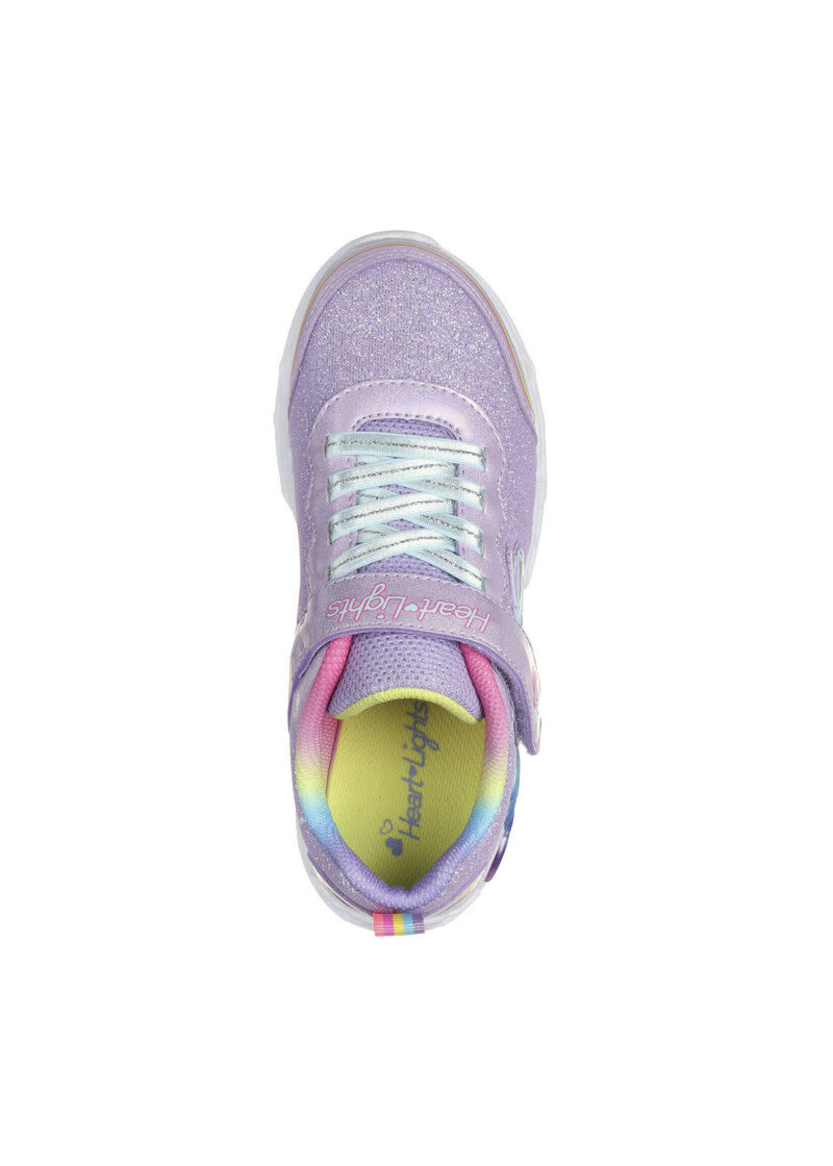Skechers GIRLS' Infinite Heart Lights - Love Prism Style