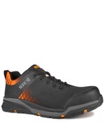 STC FOOTWEAR Mens Trainer, Black & Orange –  STC Athletic Metal Free Lightweight Work Shoes S29029 -11