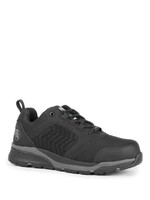 STC FOOTWEAR Mens Safety Trainer Efit, Black–  Athletic Metal Free Lightweight Work Shoes S29069-11