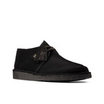 Clarks Mens Desert Trek Black Suede 26155486