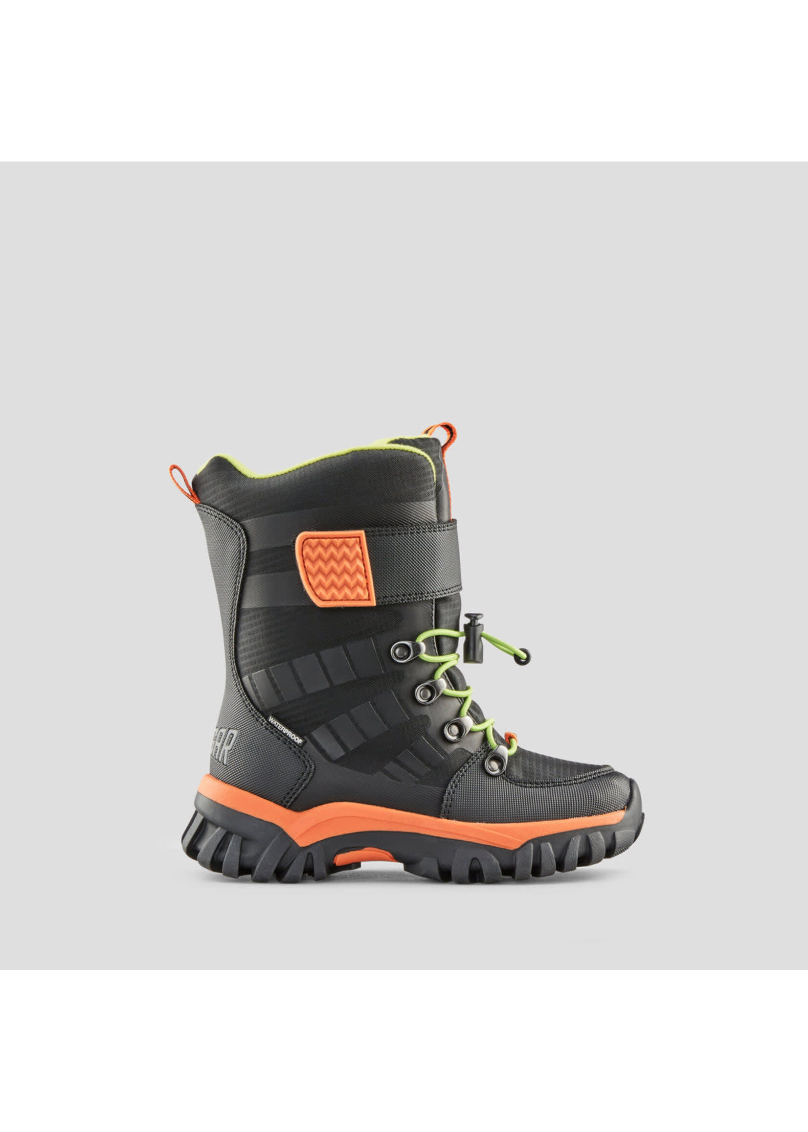 Cougar Tango Nylon Waterproof Winter Boot (Youth+) Black-Orange