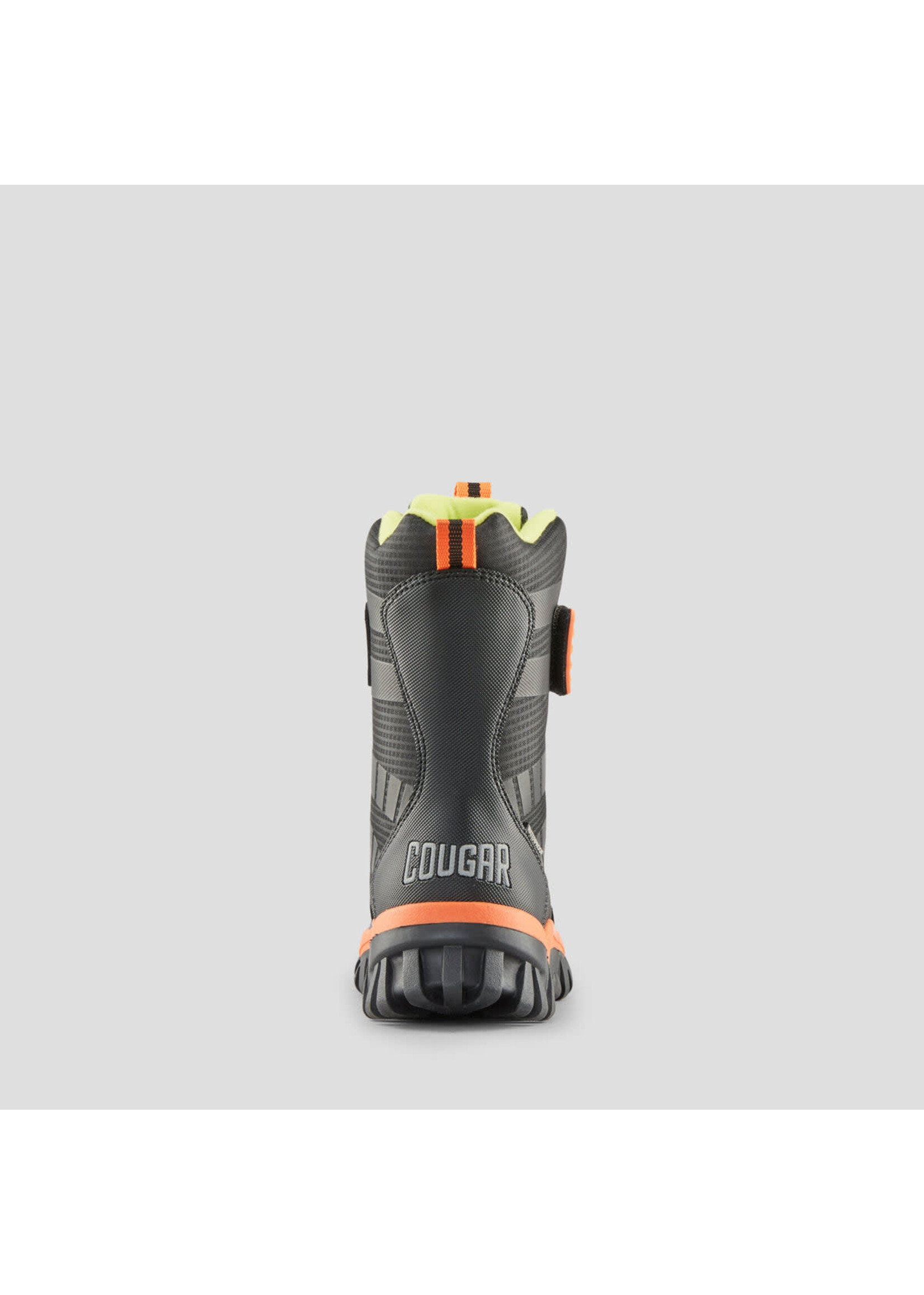 Cougar Tango Nylon Waterproof Winter Boot (Youth+) Black-Orange