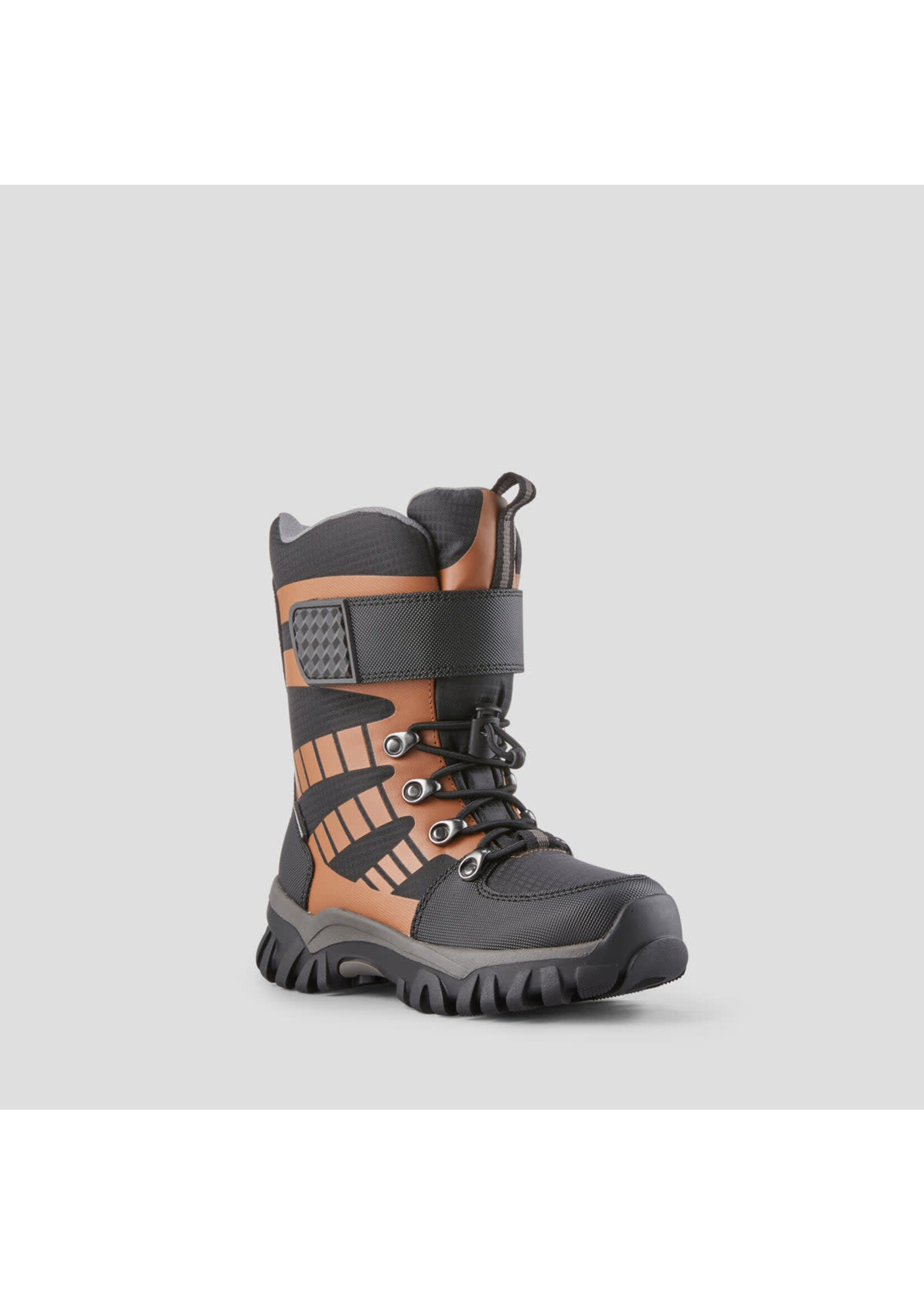 Cougar Tango Nylon Waterproof Winter Boot (Youth+) Black-Tan