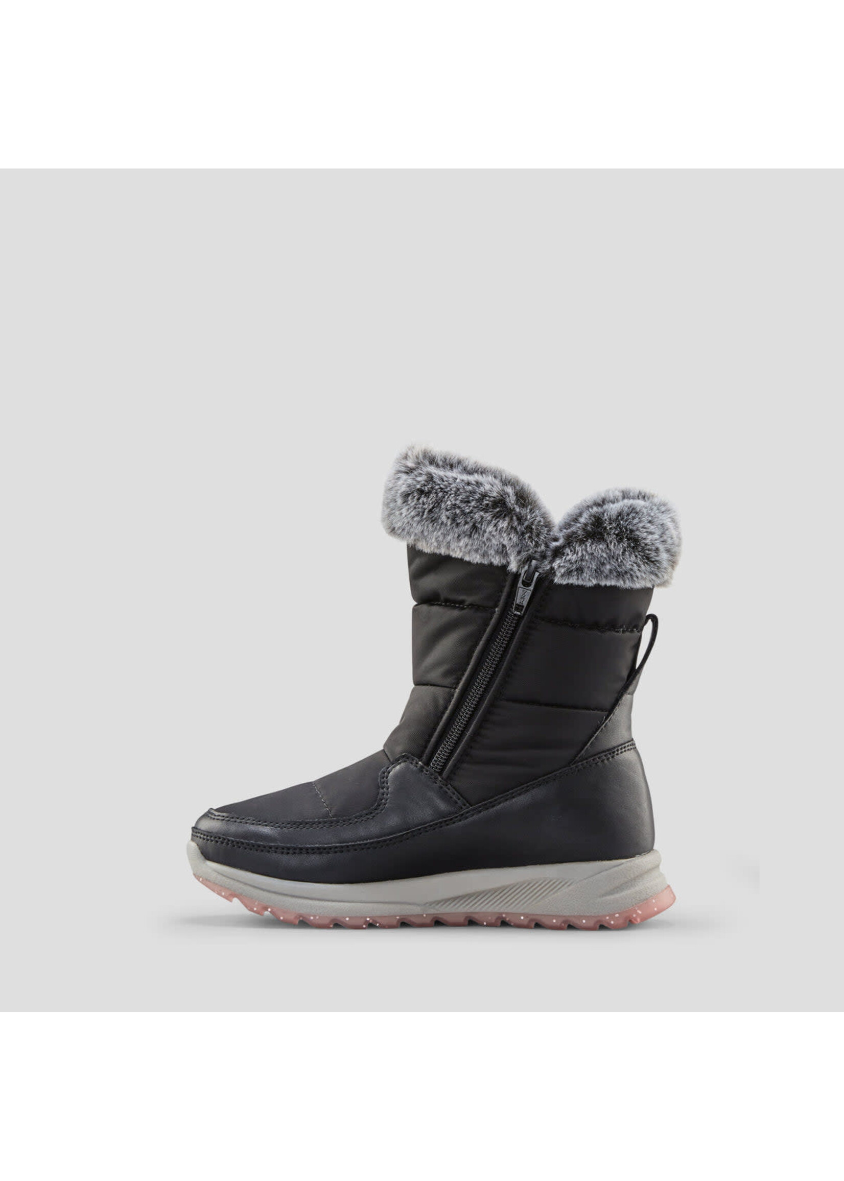 Cougar Starla Nylon Waterproof Winter Boot (Youth) Black-Pink