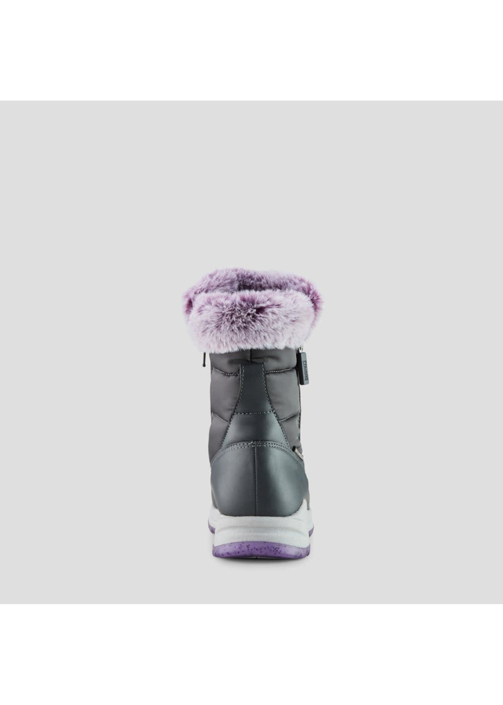 Cougar Starla Nylon Waterproof Winter Boot (Youth) Grey (Gray)