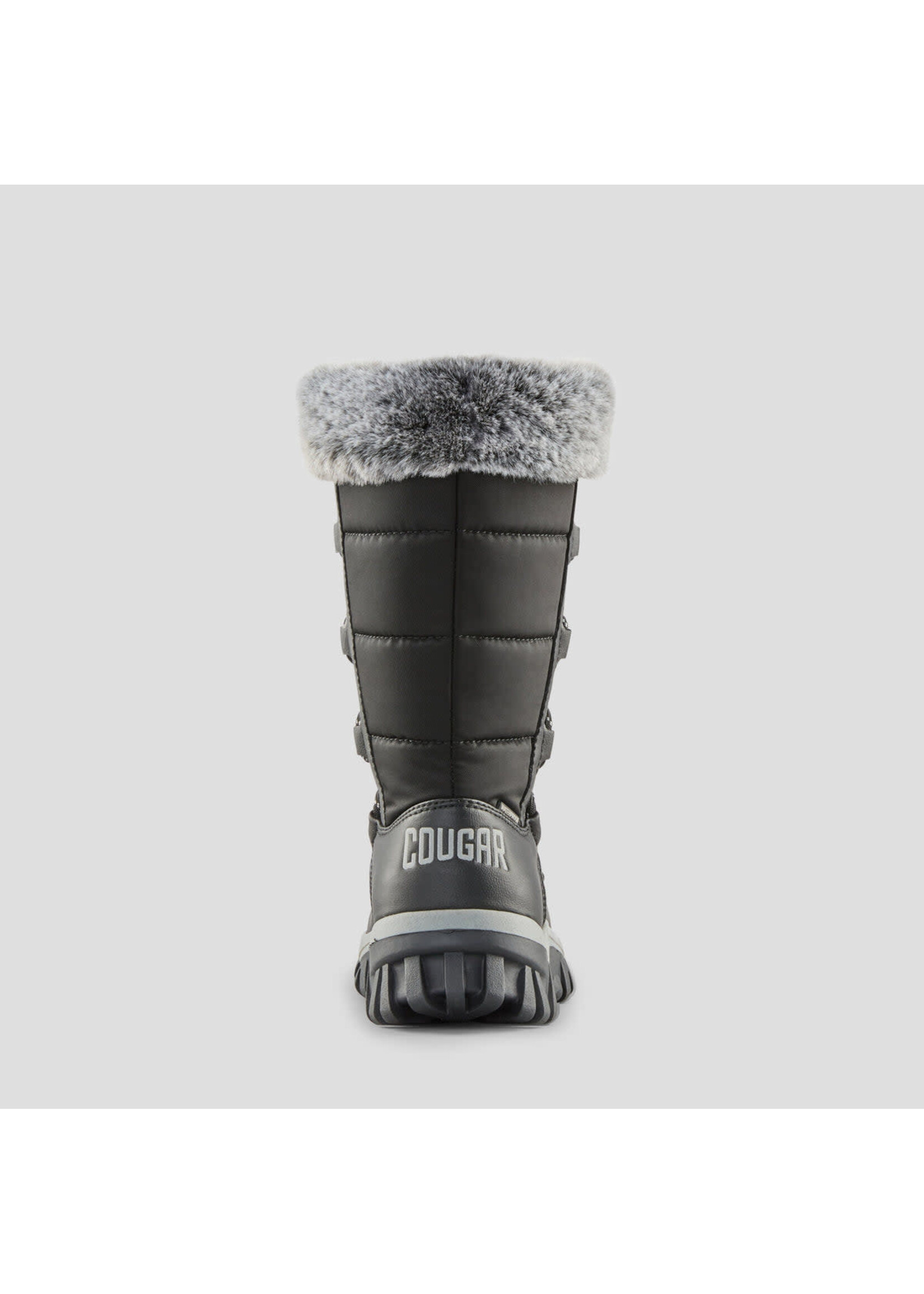 Cougar Thrill Nylon Waterproof Winter Boot (Youth) Black