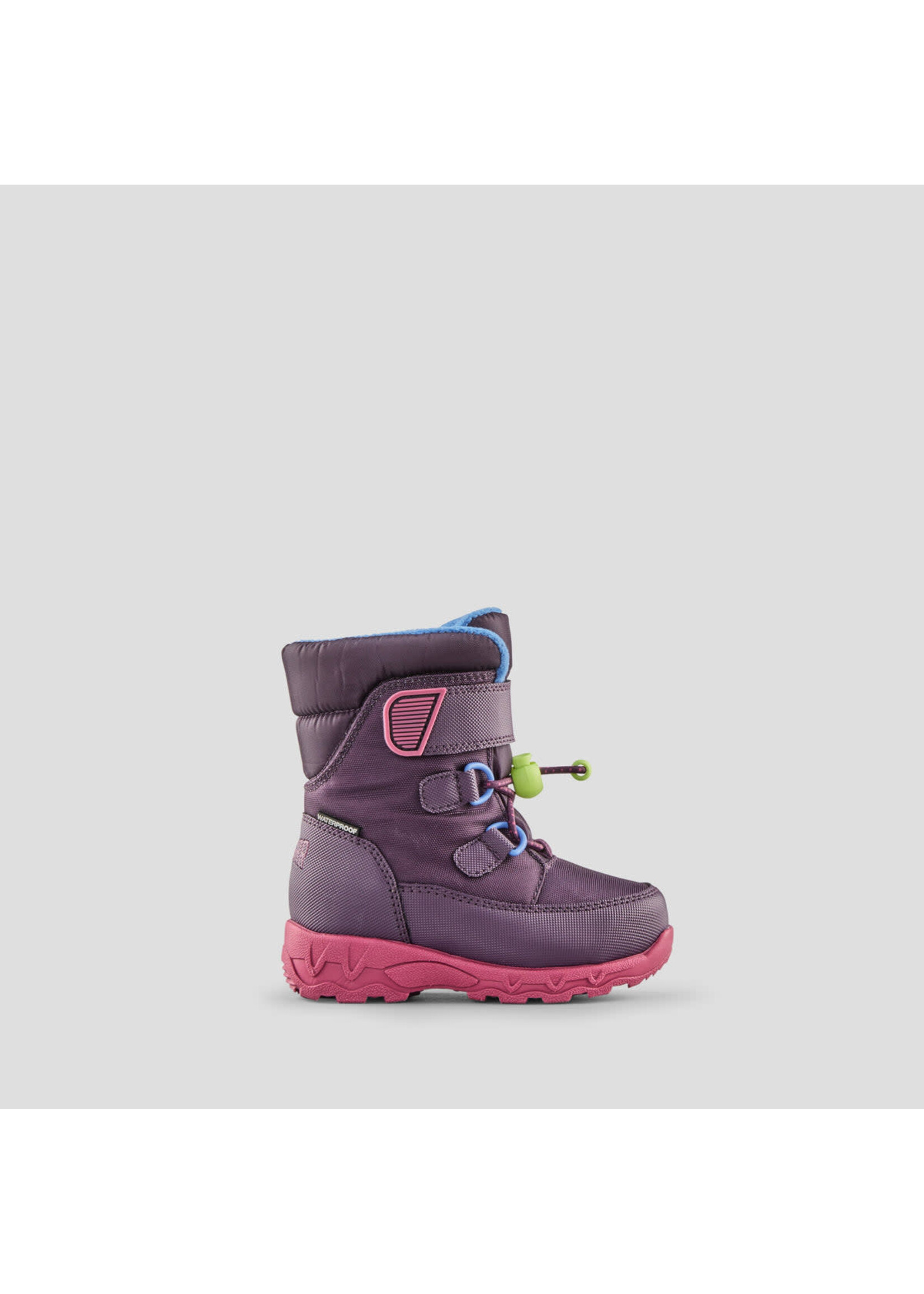 Cougar Slinky Nylon Waterproof Winter Boot (Toddler) Plum Pink