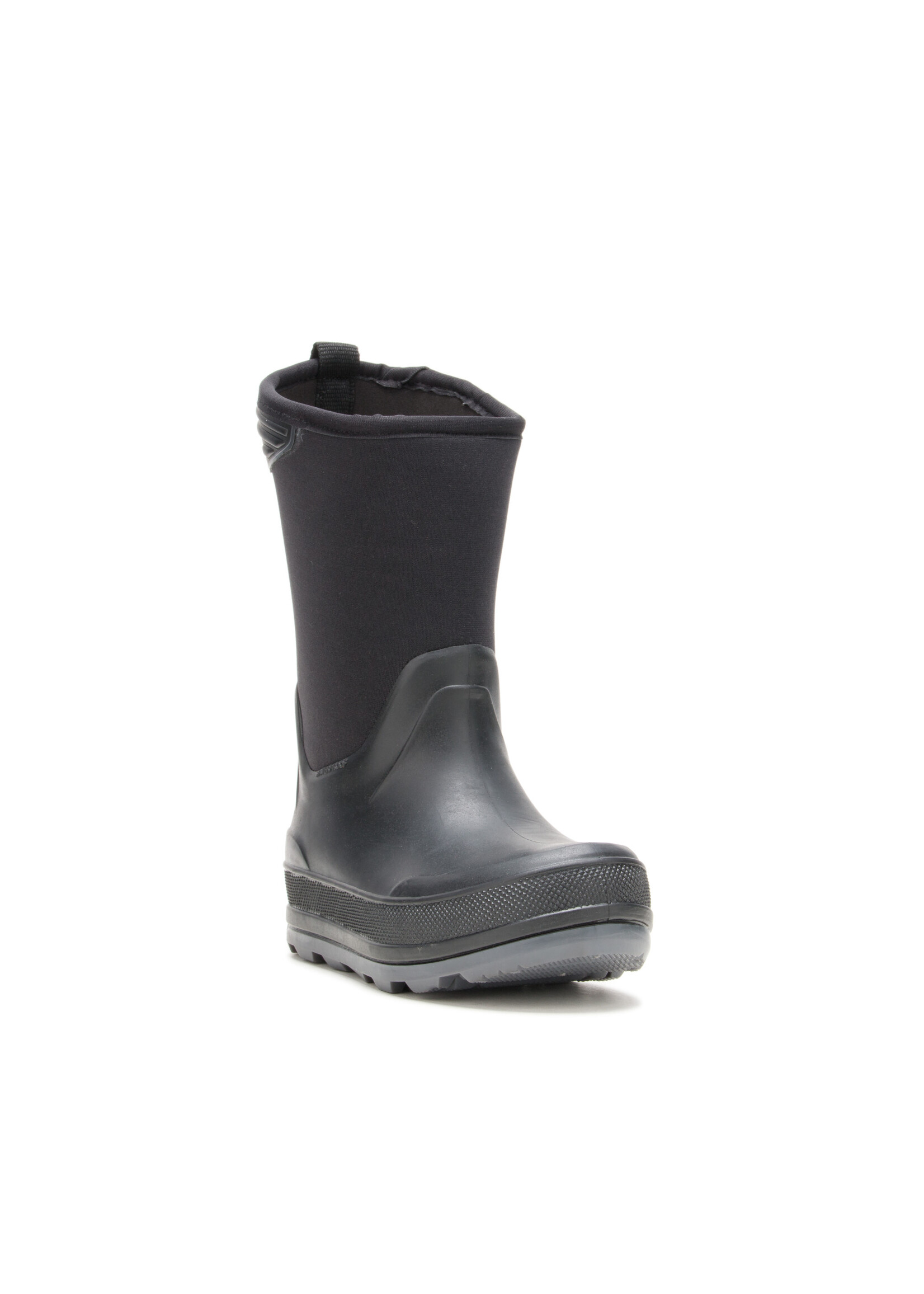the Kamik Store Waterproof The Kid's TIMBER Rain Boots Comfortable down to -20°C Black