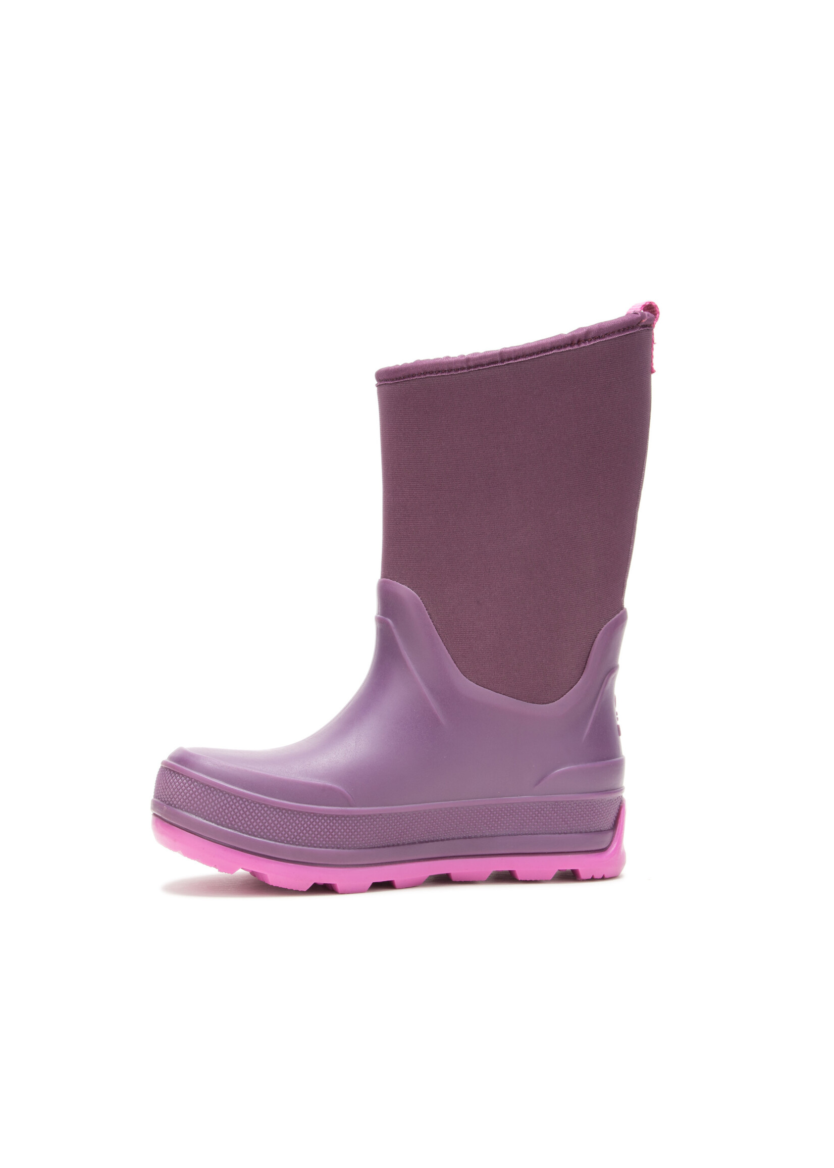 the Kamik Store Waterproof The Kid's TIMBER Rain Boots Comfortable down to -20°C Grape Purple