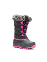 the Kamik Store Waterproof Insulated Girls Winter Boot The SNOWANGEL Black/Rose