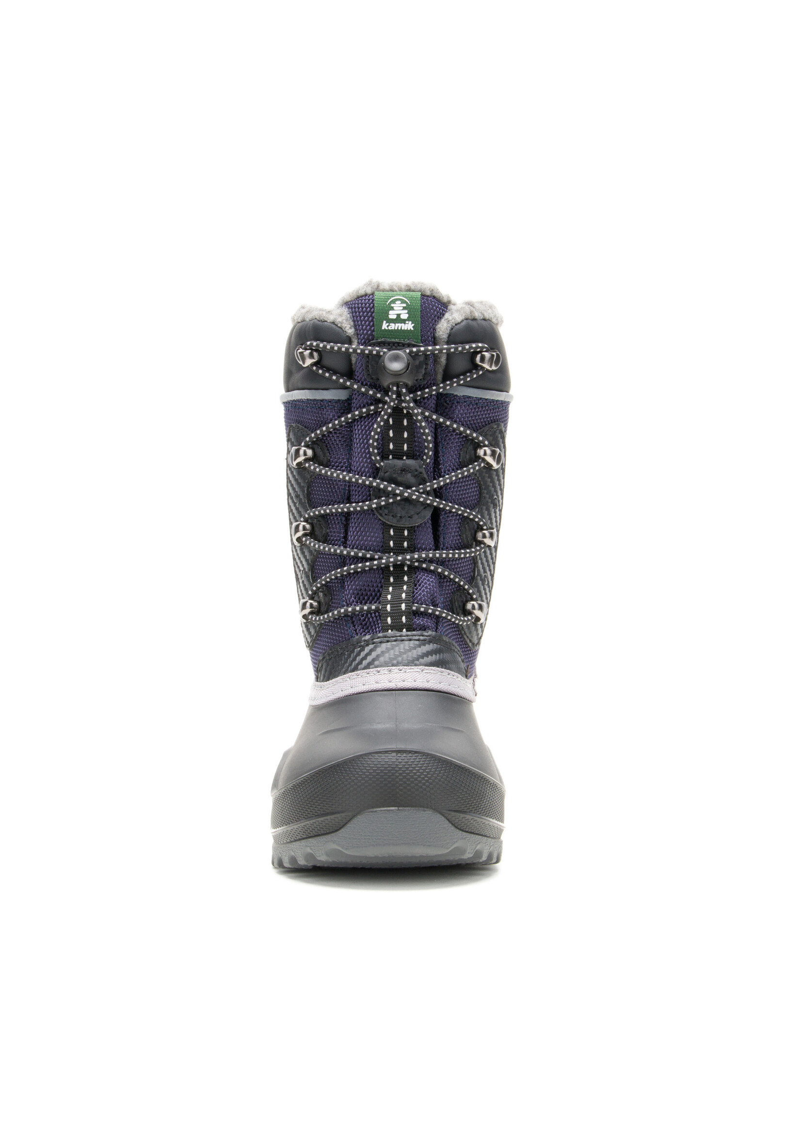 the Kamik Store Waterproof Insulated  Boys Winter Boot Luke 4 Cold Weather Boot (Little Kid/Big Kid/Youth) Navy Blue