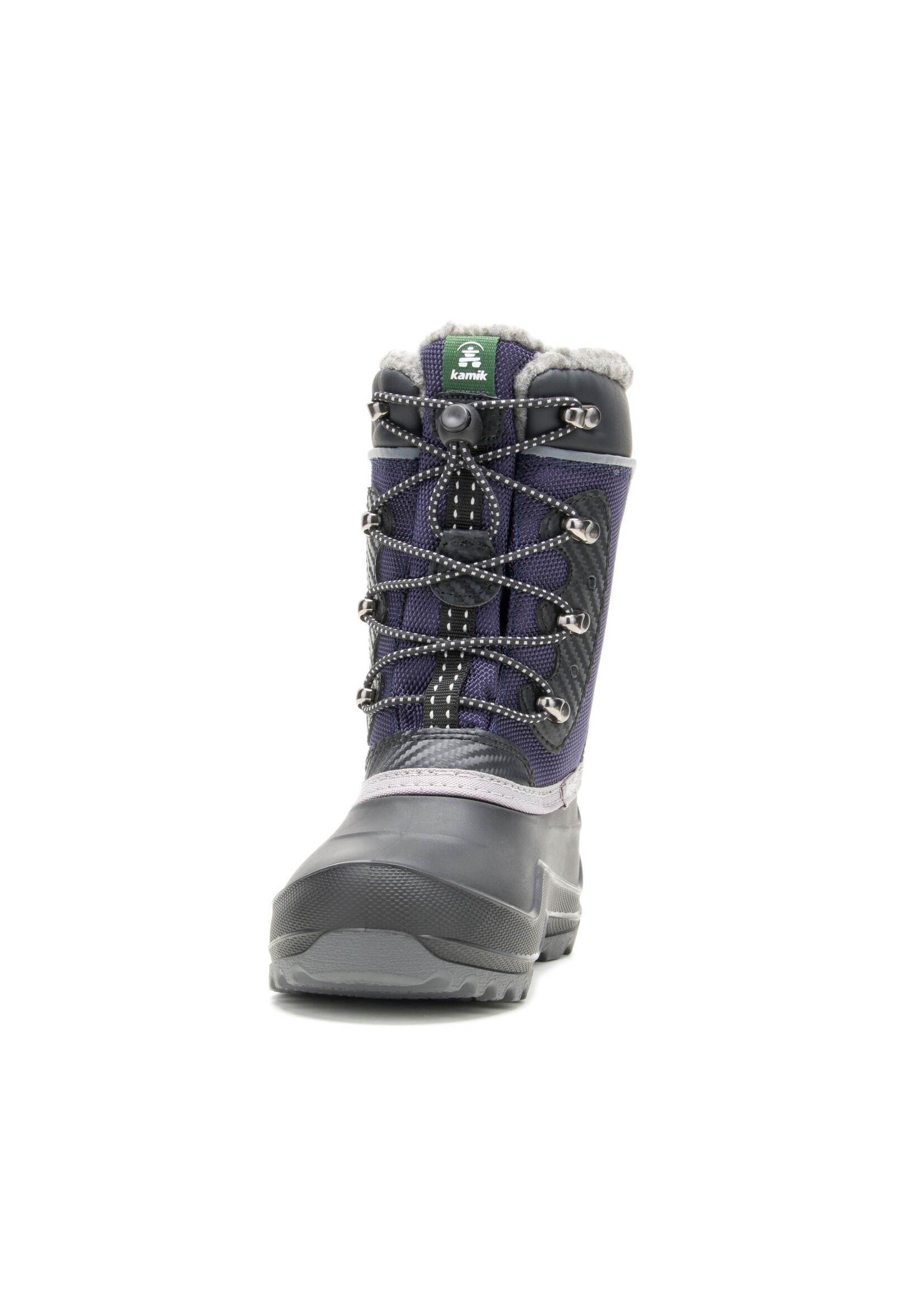 the Kamik Store Waterproof Insulated  Boys Winter Boot Luke 4 Cold Weather Boot (Little Kid/Big Kid/Youth) Navy Blue