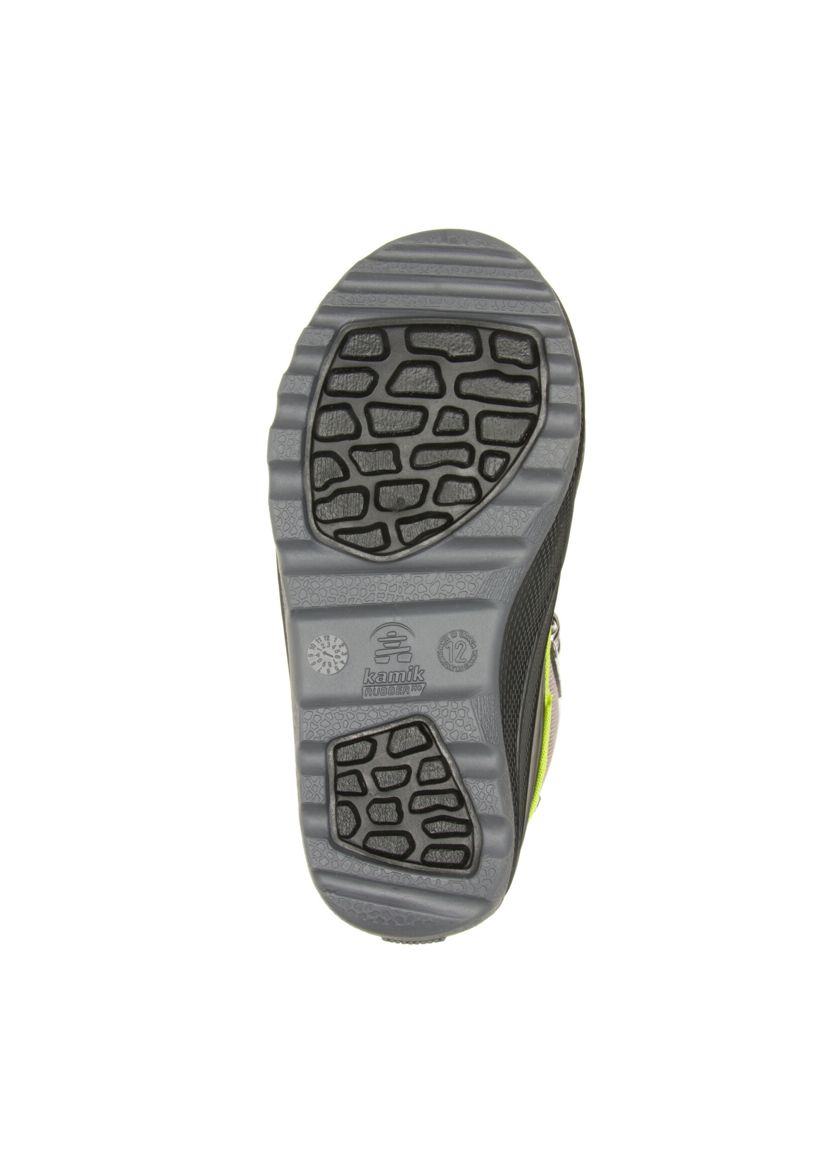 the Kamik Store Waterproof Insulated  Boys Winter Boot Luke 4 Cold Weather Boot (Little Kid/Big Kid/Youth)Charcoal Grey