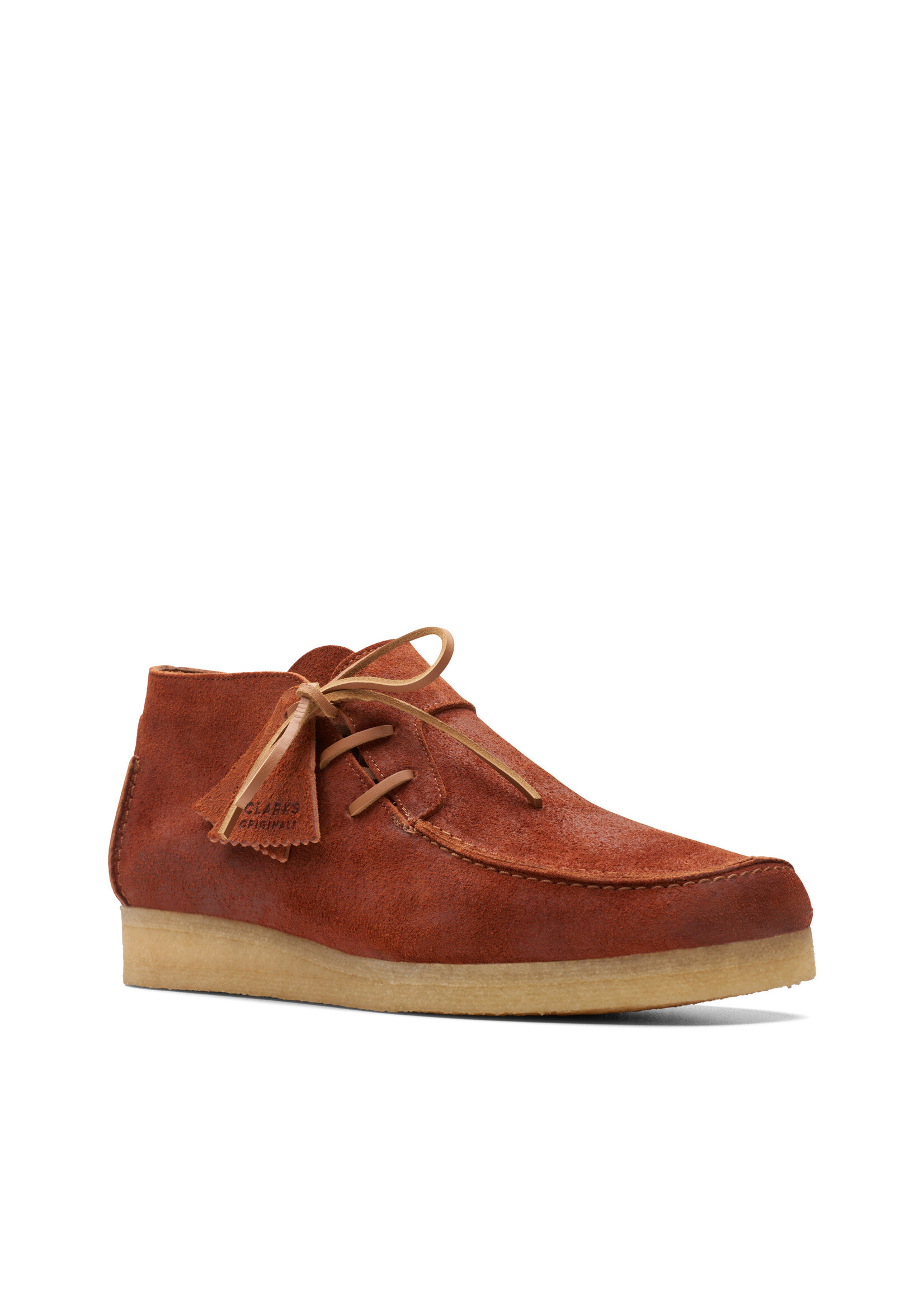 Clarks Mens Lugger Boot Rust Brown | 26173620