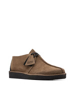Clarks Mens Desert Trek Dark Grey Gray | 26173652