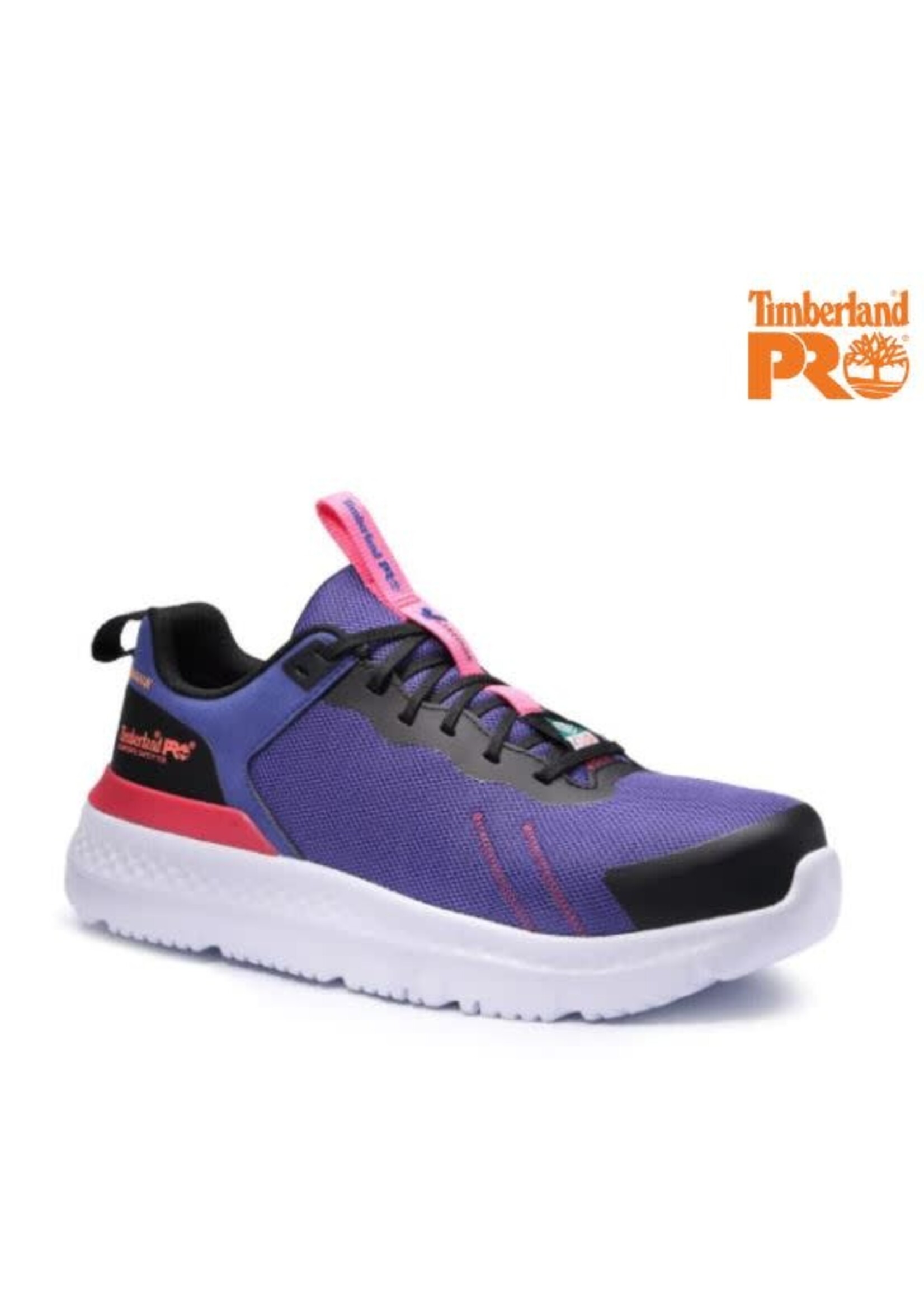 Timberland PRO Setra Women's Composite Toe Athletic Work Shoe TB0A5PTX524 - Purple/Pink