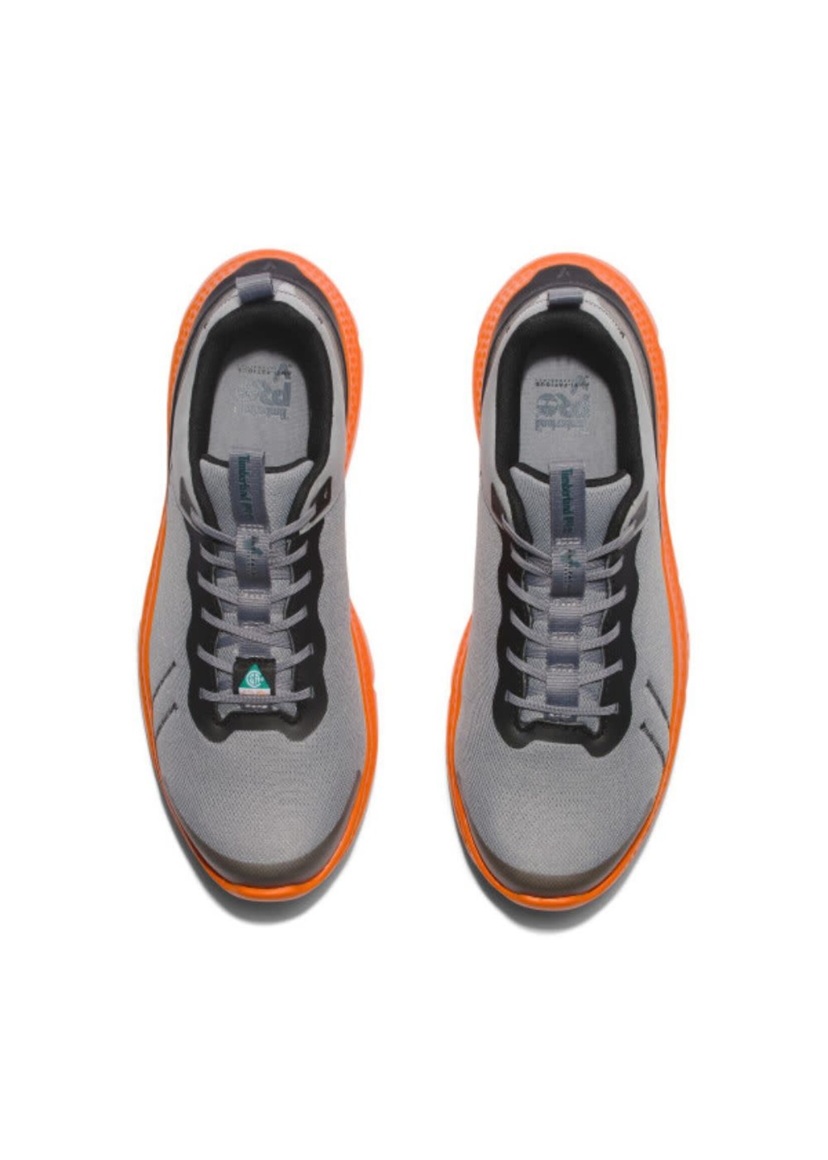 Timberland PRO Setra TB0A5SP3065 Men's Athletic Composite Toe Work Shoe - Grey/Orange