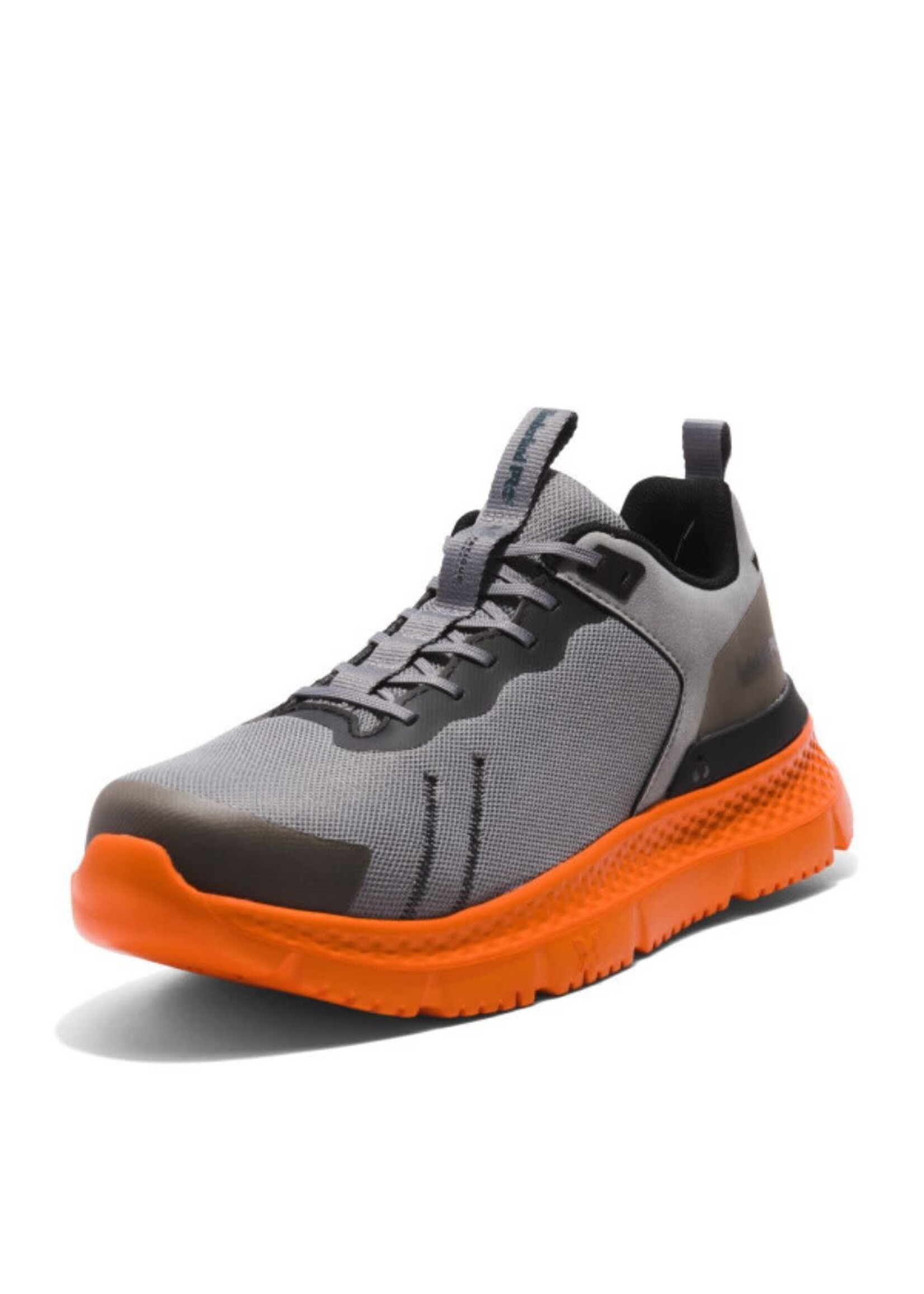 Timberland PRO Setra TB0A5SP3065 Men's Athletic Composite Toe Work Shoe - Grey/Orange