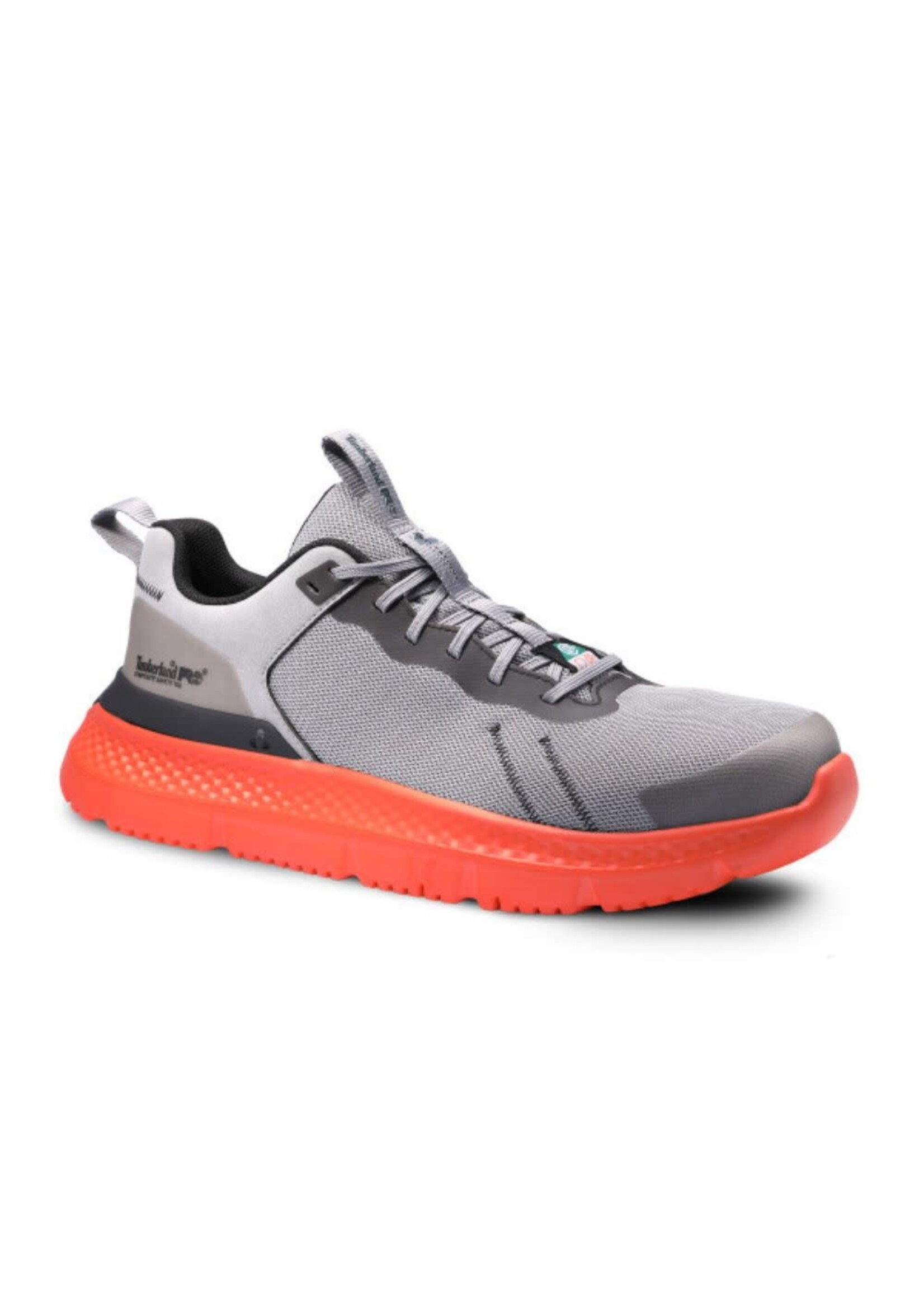 Timberland PRO Setra TB0A5SP3065 Men's Athletic Composite Toe Work Shoe - Grey/Orange