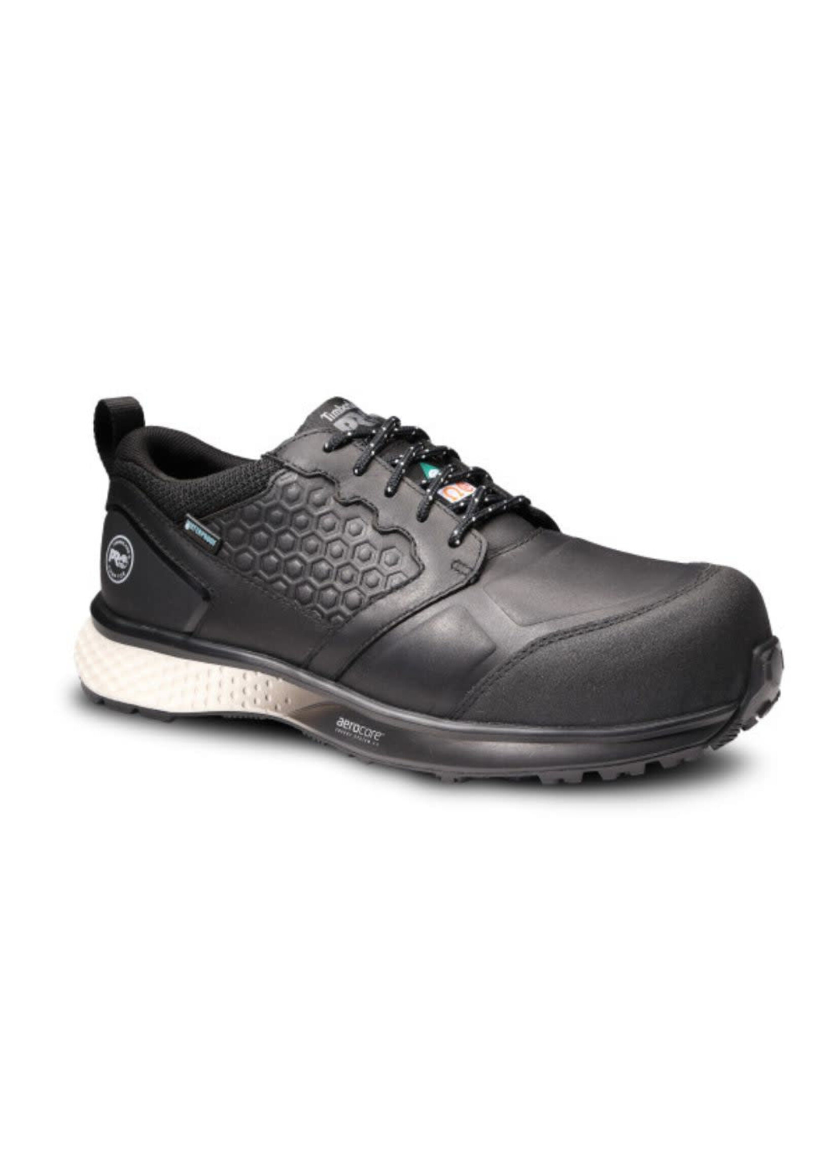 Timberland PRO Reaxion Men's WP Athletic Composite Toe Work Shoe TB0A5QAV001 - Black/Grey