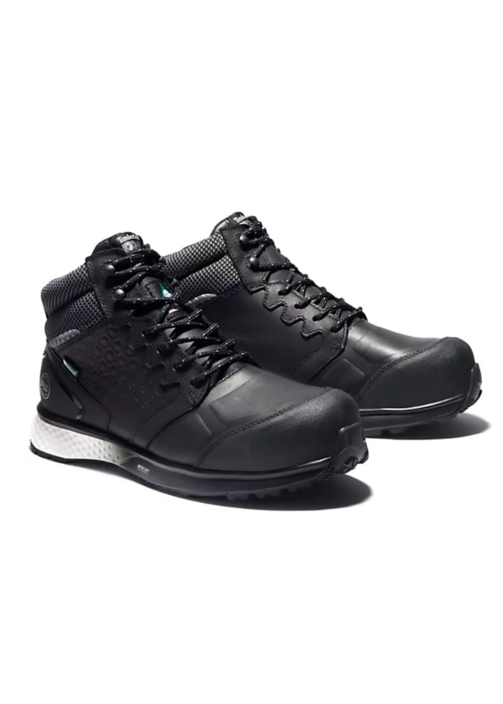 Timberland PRO Reaxion MID Men's WP Athletic Composite Toe Work Shoe A21R8 - Black/Grey