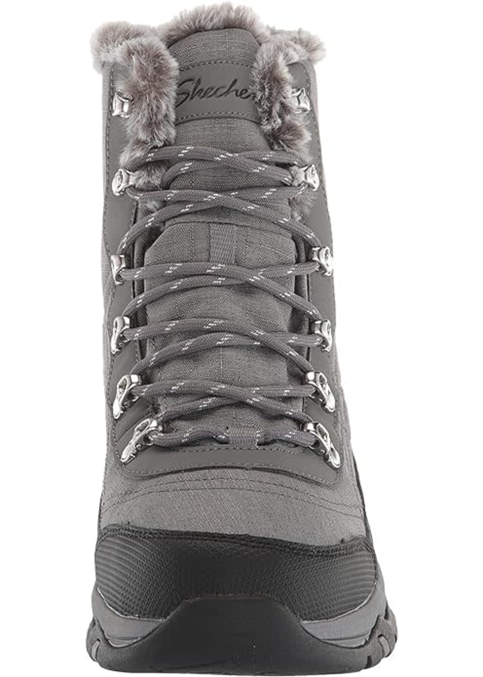 Skechers Womens Trego  Cold Blues Winter Boot 167283 Charcoal Grey