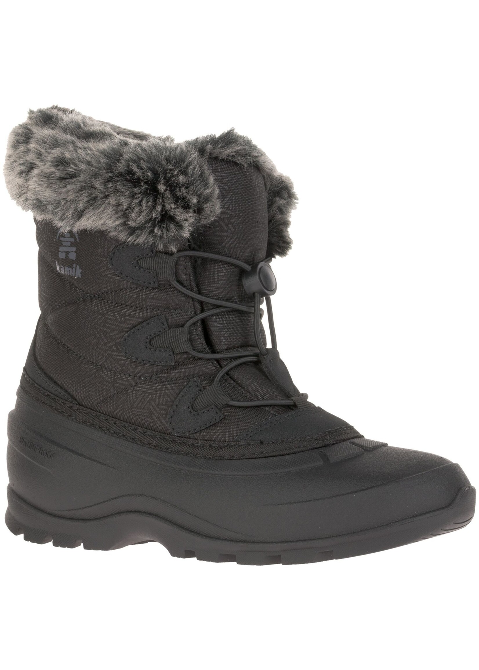the Kamik Store Waterproof Insulated Women's Winter Boot Momentum L 2 Black