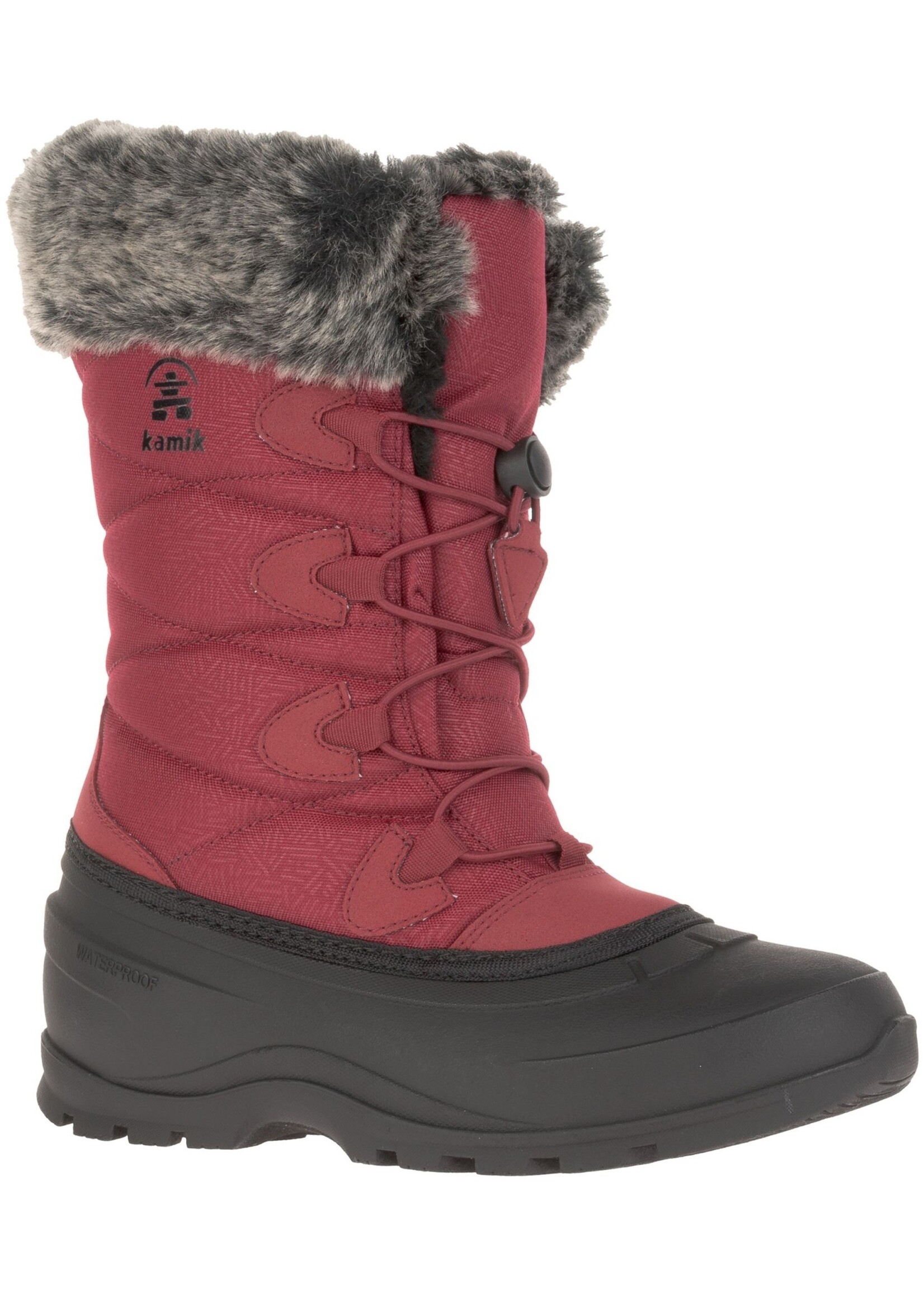 the Kamik Store Waterproof Insulated  Womens Winter Boot Momentum 3  Red