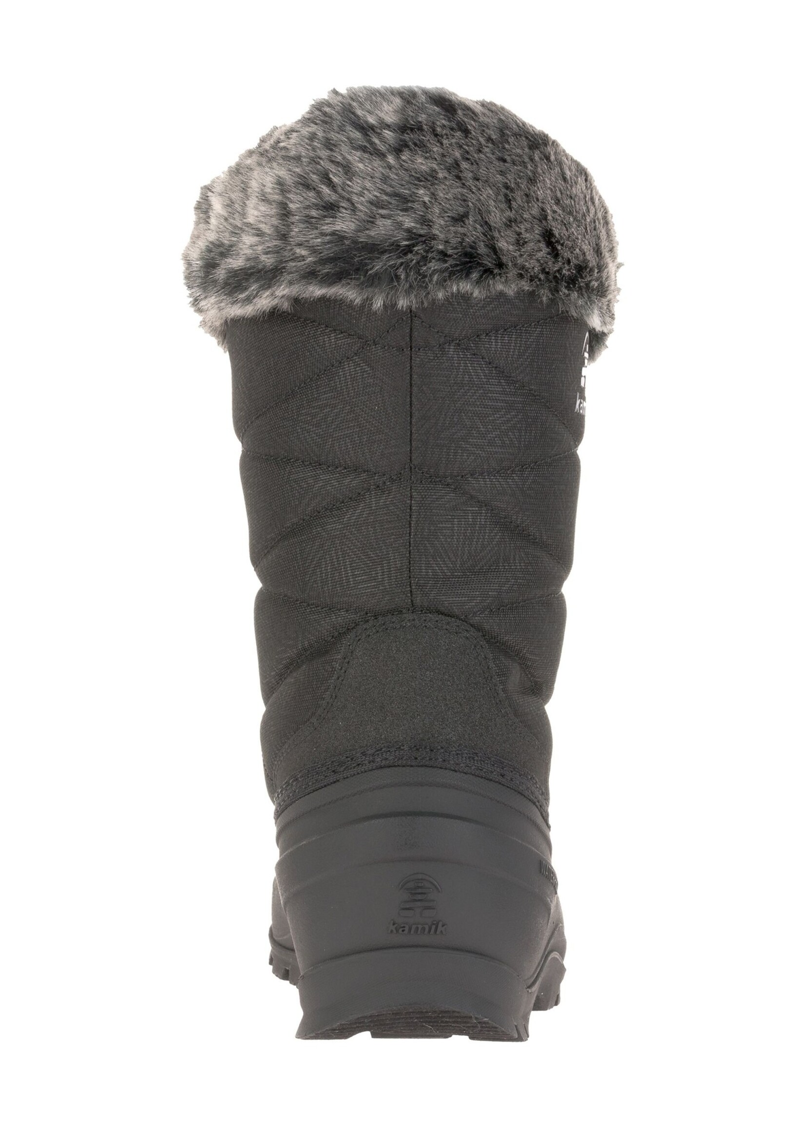 the Kamik Store Waterproof Insulated  Womens Winter Boot Momentum 3 Black