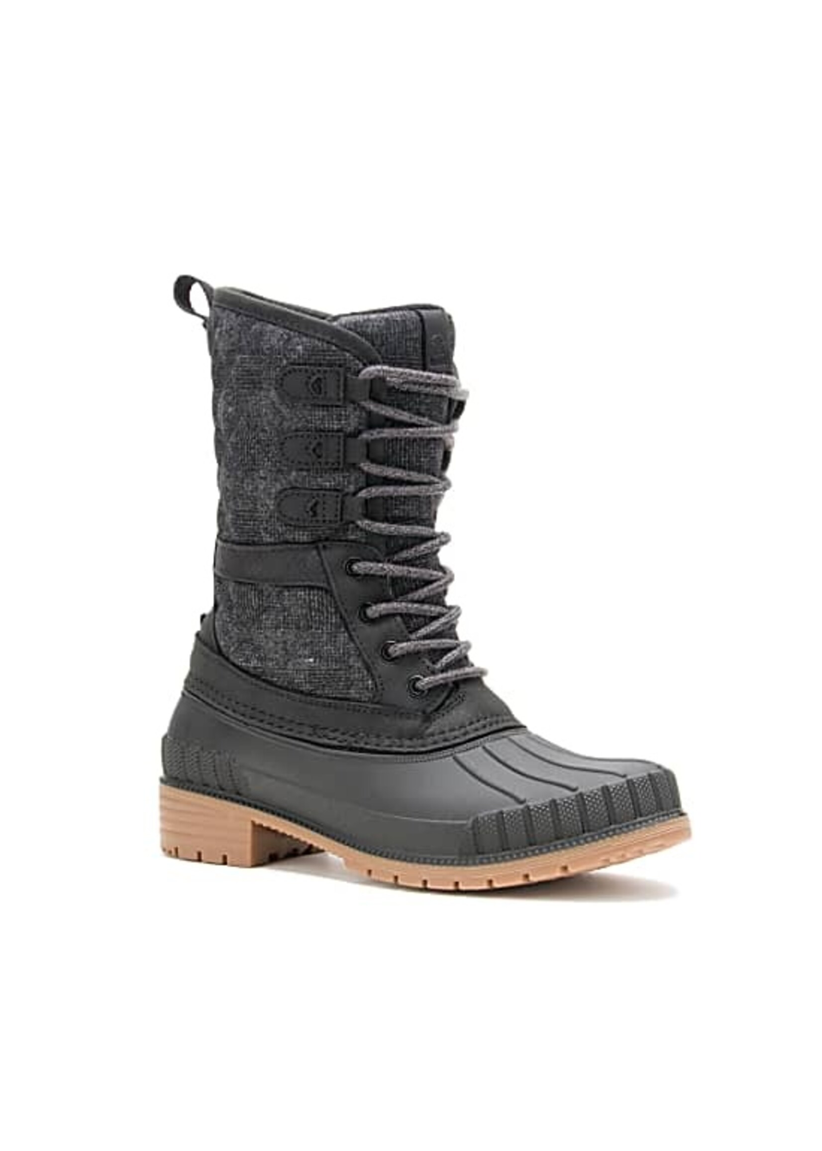 the Kamik Store Waterproof Insulated  Womens Winter Boot Sienna 3 Black