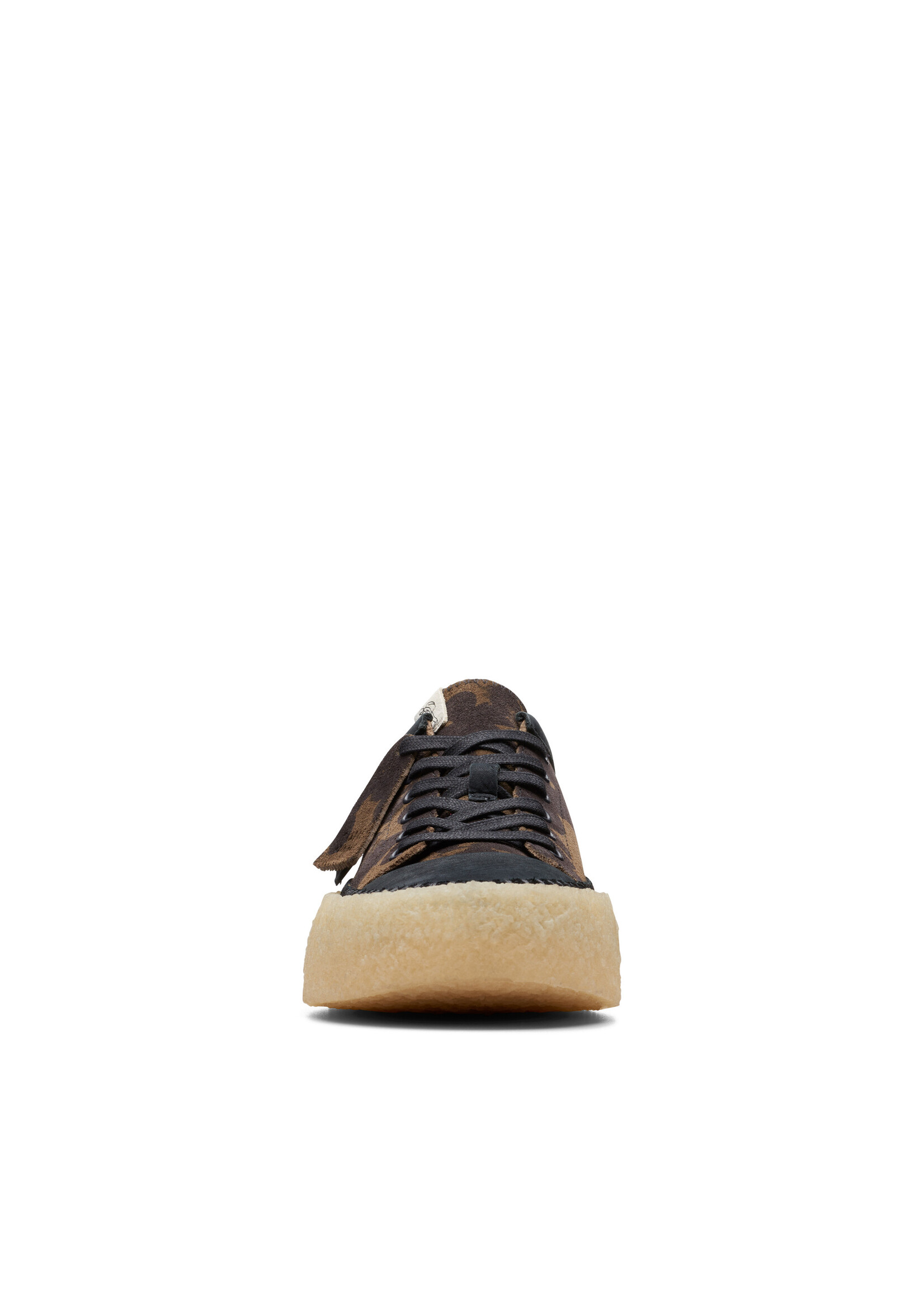 Clarks Mens Originals Caravan Low Black/Khaki Floral | 26174026