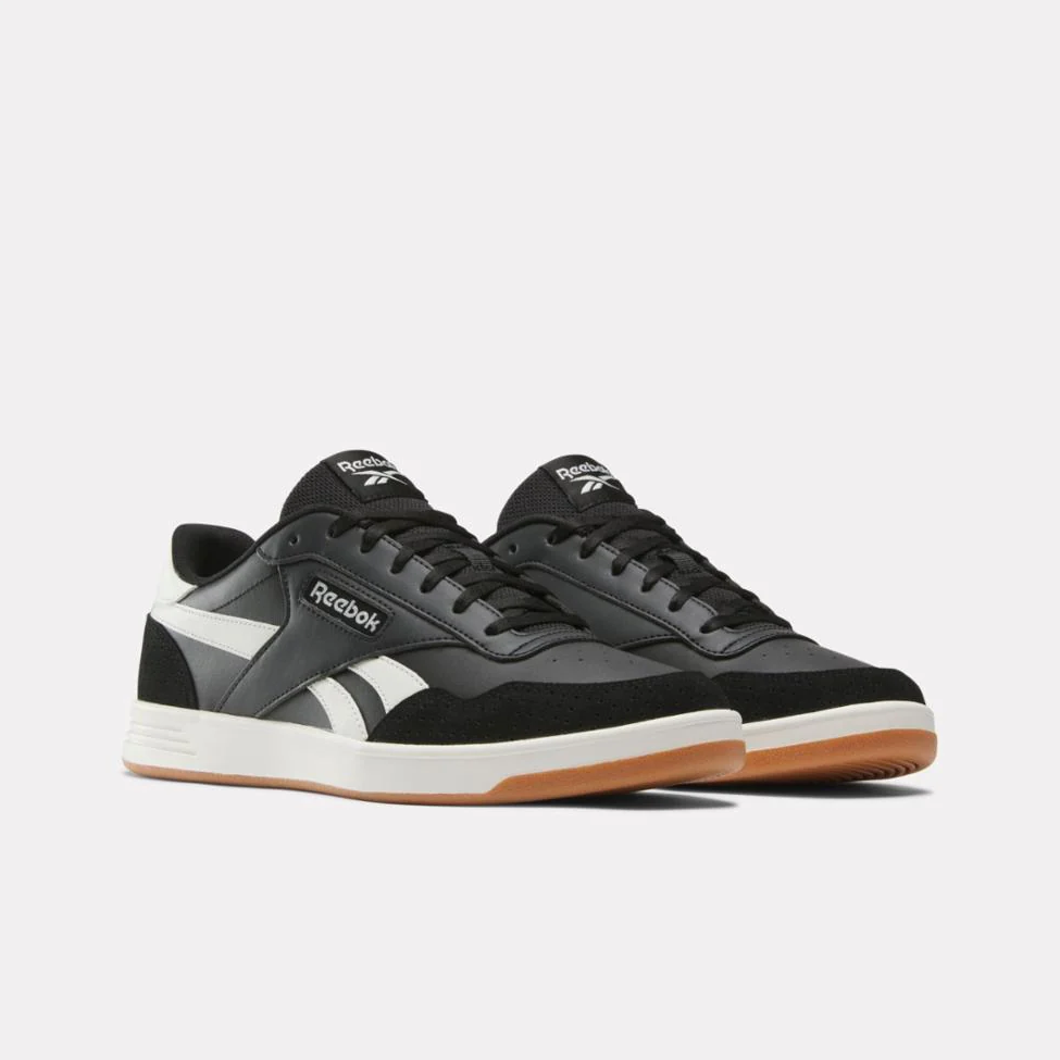 Reebok Men (Unisex) Court Advance Shoes 100074282 Core Black/Chalk - SHOE  PLUS - Low Prices - Express Shipping - 100s of Items to Choose From!