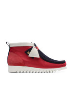 Clarks Mens Wallabee FTRE Red/Ink