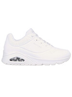 Skechers Women's Uno Stand on Air White 73690/W Sole & Full White