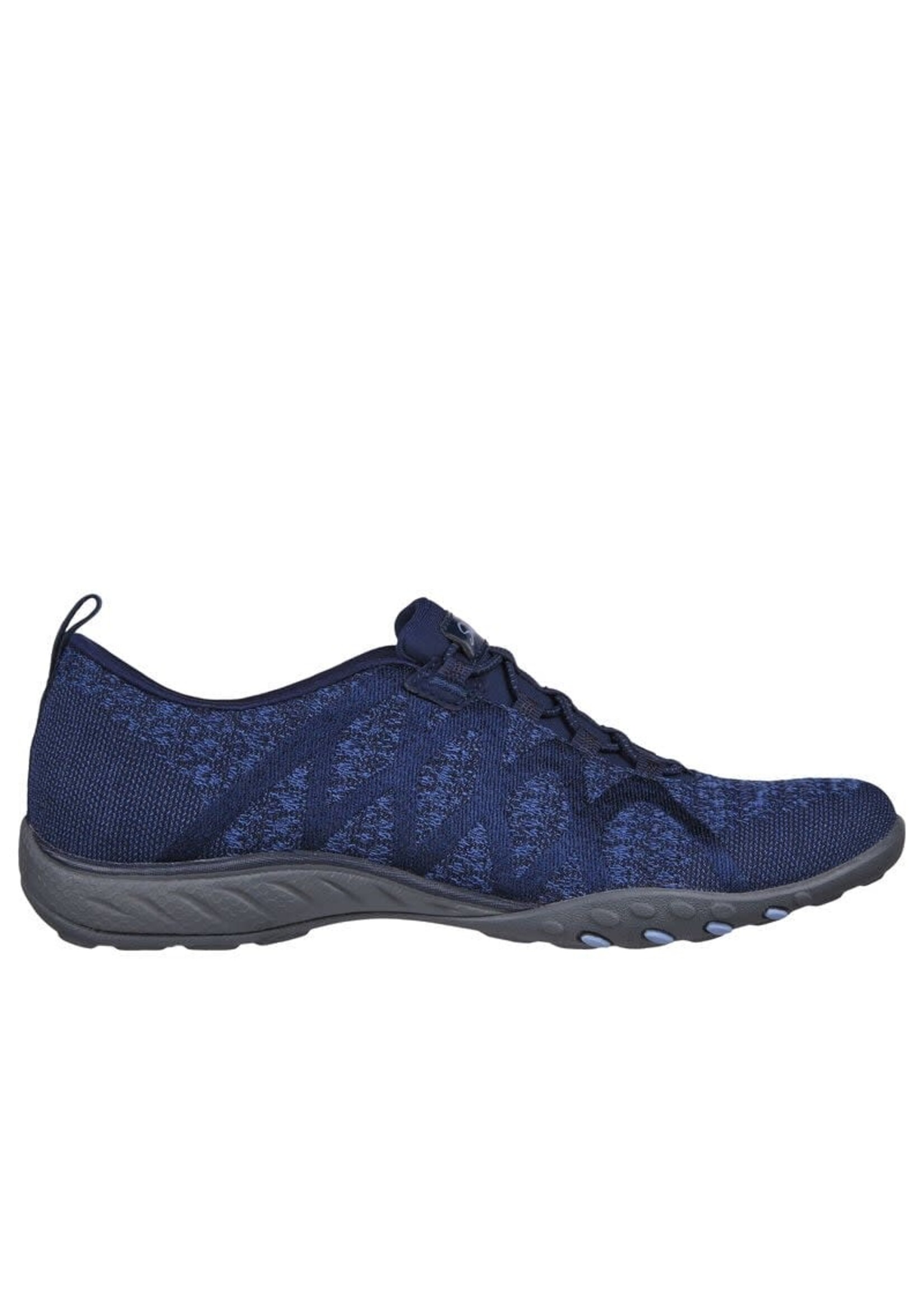 Skechers Women's Breathe Easy Infi-Knity Fashion Sneaker Navy Blue Wide Fit 100301W/NVY