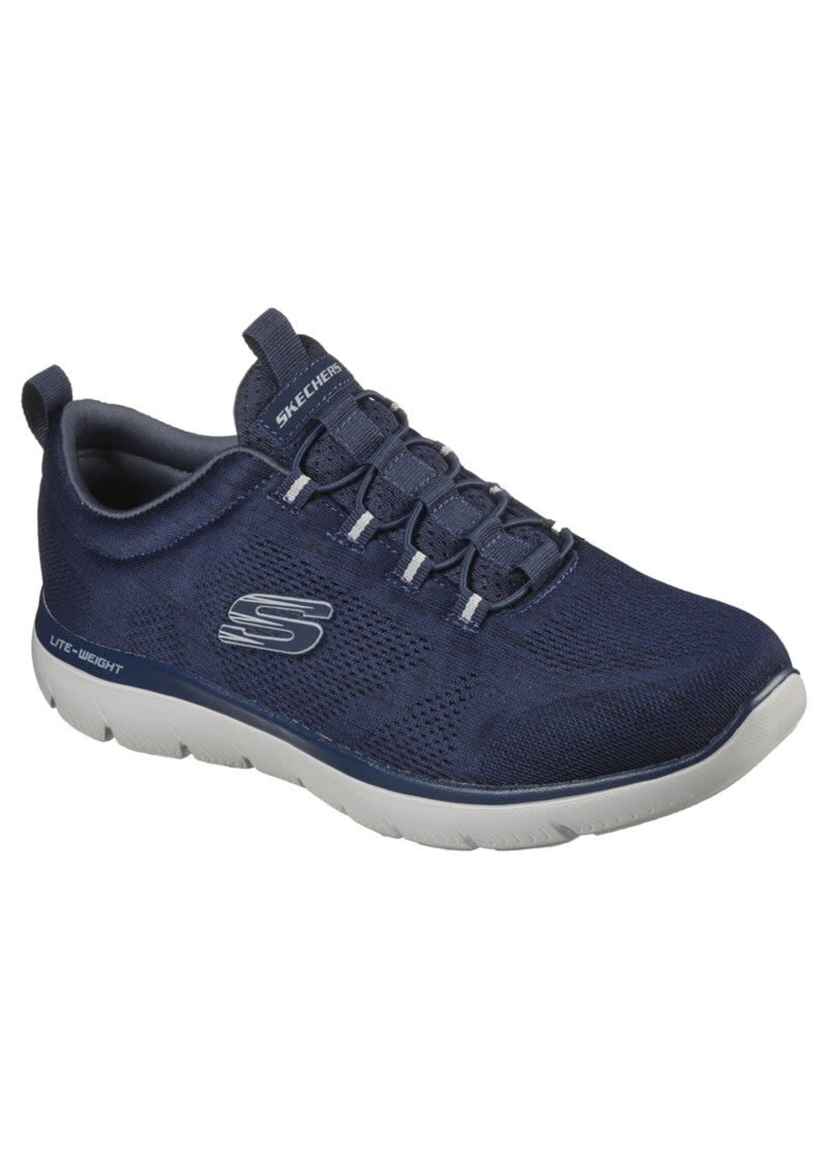Skechers Mens Summits Louvin Navy Blue 232186/NVY SLIP ON